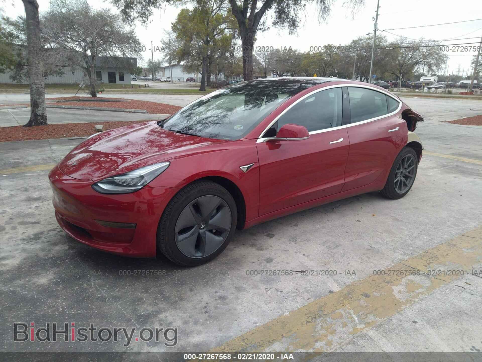 2019 TESLA MODEL 3 - VIN: 5YJ3E1EA6KF299004 - Фото 2