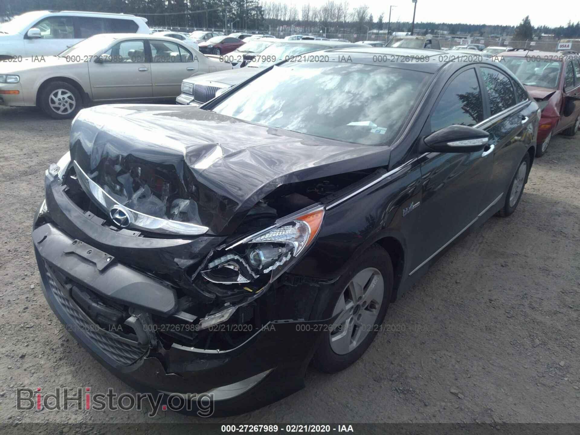2012 HYUNDAI SONATA - VIN: KMHEC4A48CA028290 - Фото 2