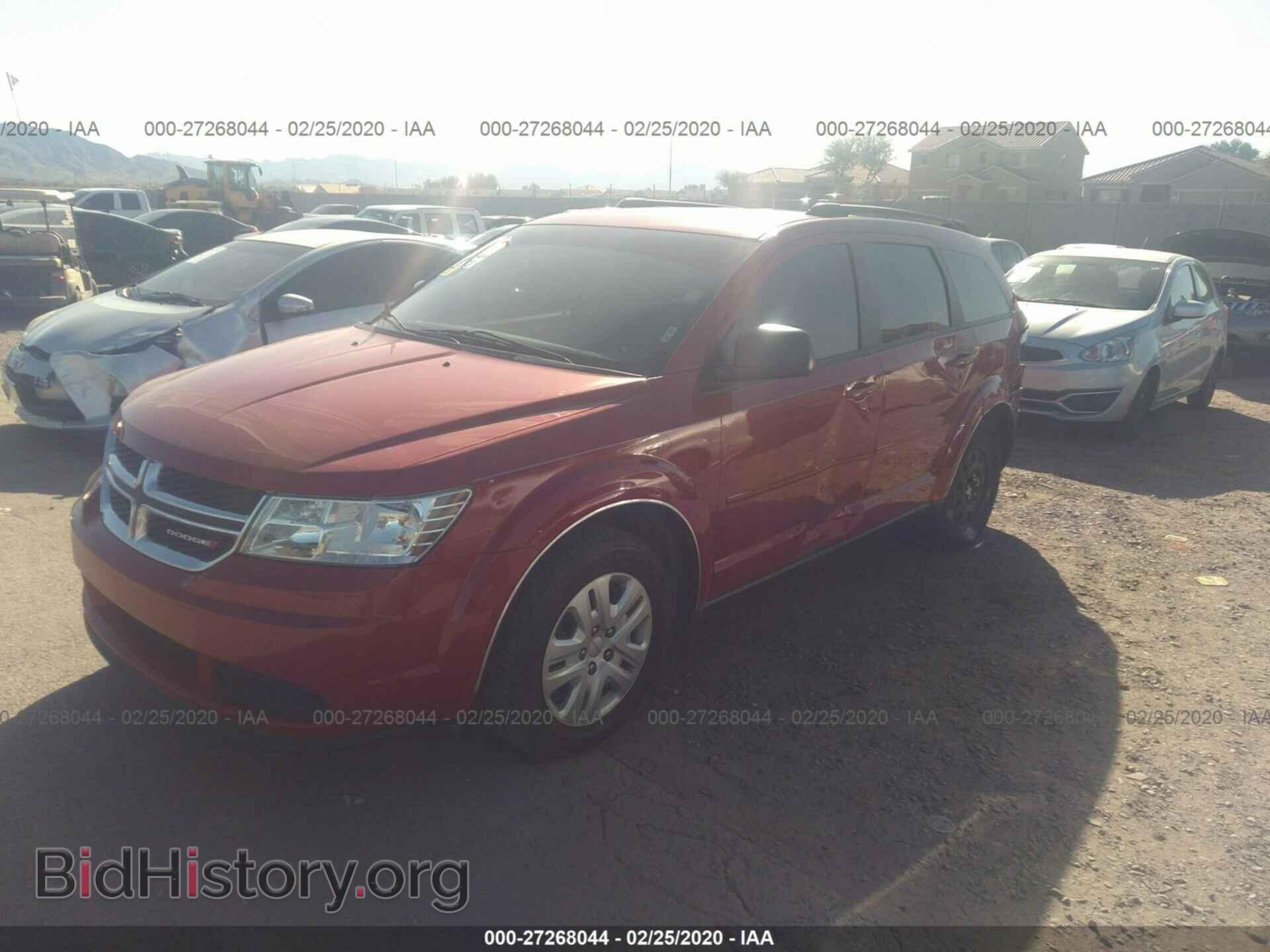 2016 DODGE JOURNEY - VIN: 3C4PDCAB9GT132336 - Фото 2