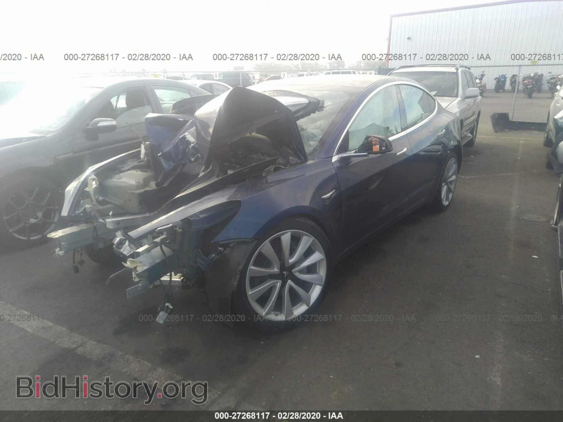2019 TESLA MODEL 3 - VIN: 5YJ3E1EA3KF417896 - Photo 2