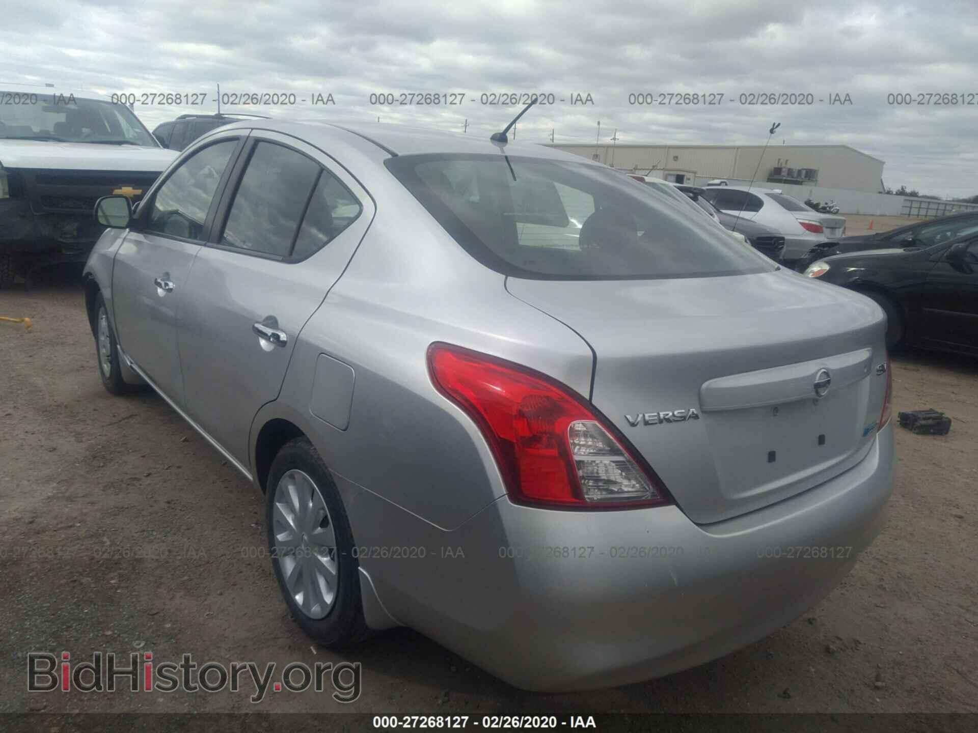 2012 NISSAN VERSA - VIN: 3N1CN7AP6CL867884 - Фото 3