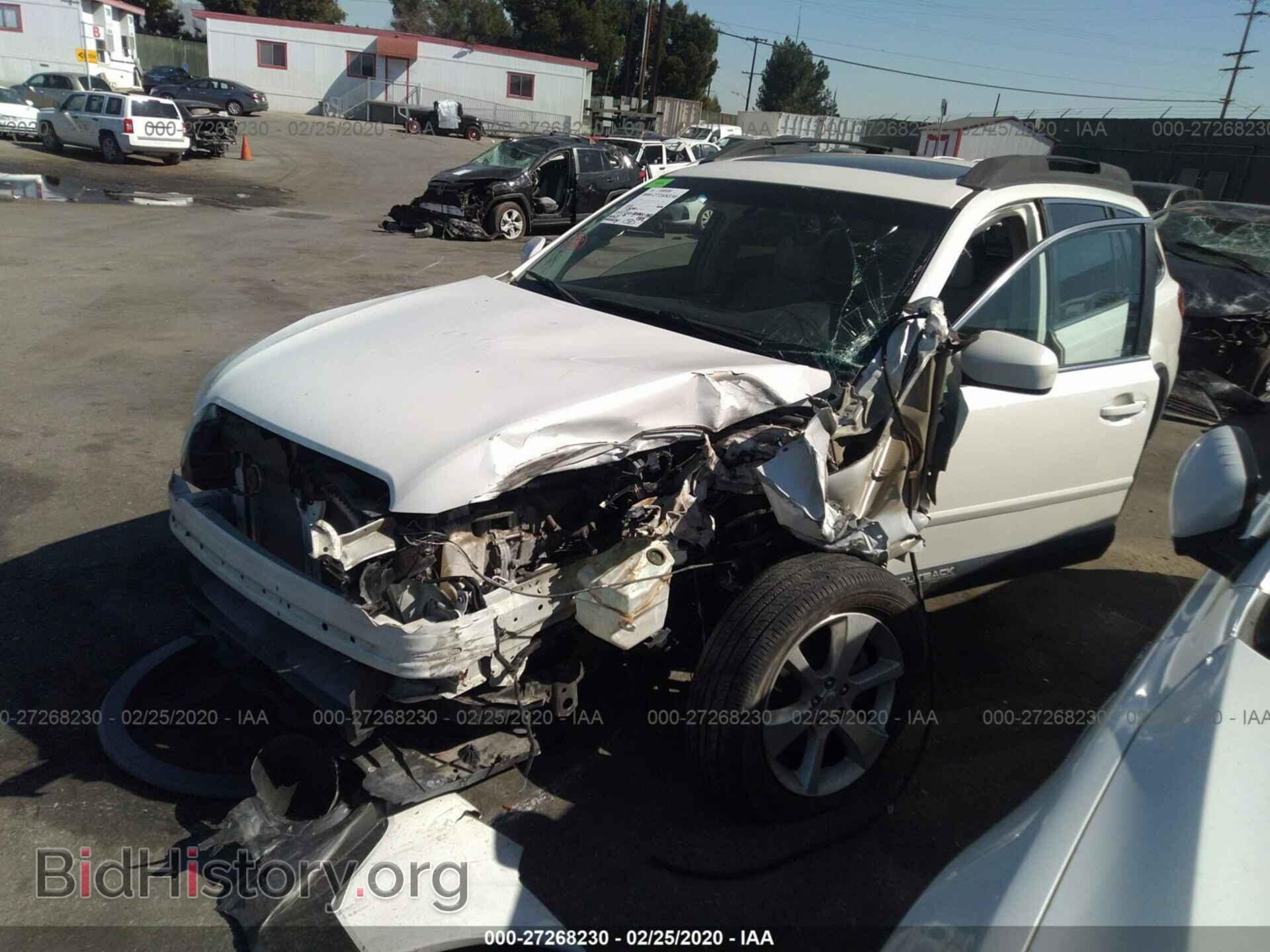 2013 SUBARU OUTBACK - VIN: 4S4BRDKCXD2294638 - Фото 2
