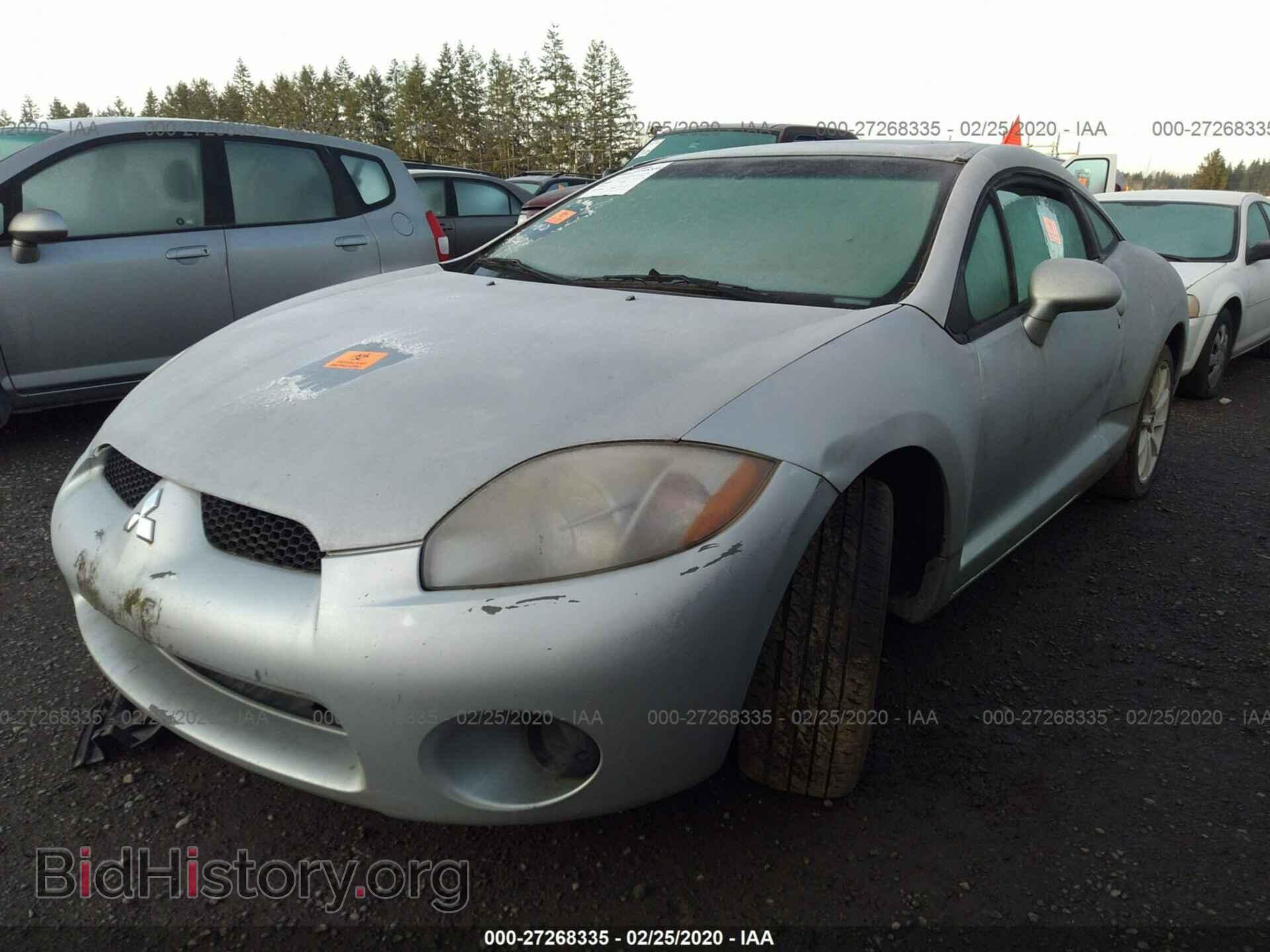 2006 MITSUBISHI ECLIPSE - VIN: 4A3AK24F26E036161 - Photo 2