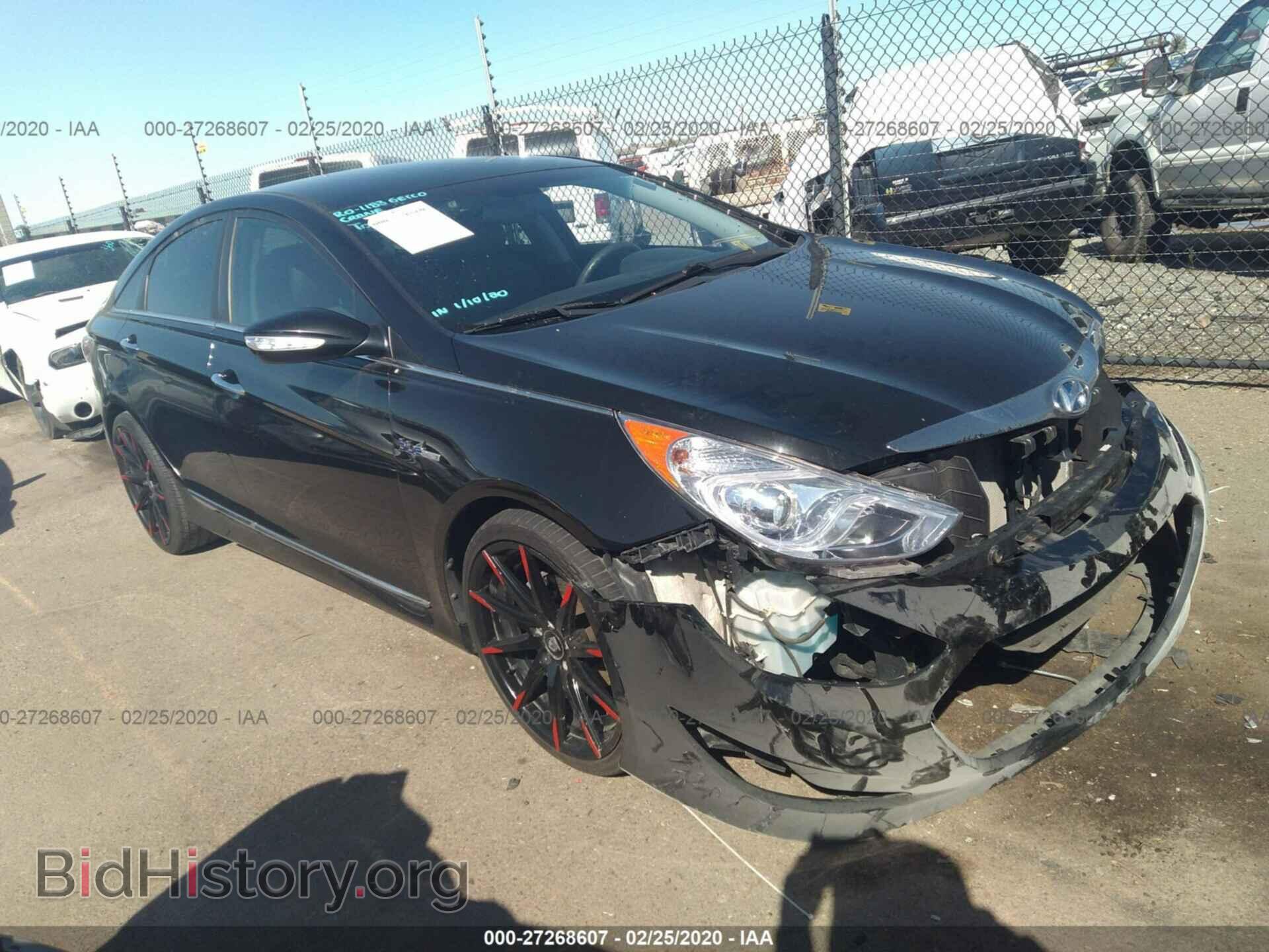 Photo KMHEC4A49CA057541 - HYUNDAI SONATA 2012