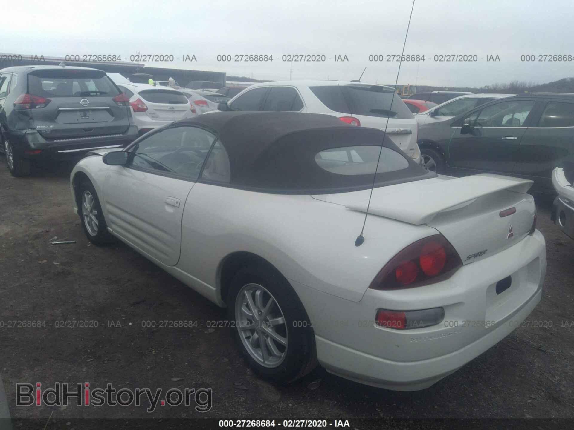 2001 MITSUBISHI ECLIPSE - VIN: 4A3AE45GX1E163260 - Photo 3