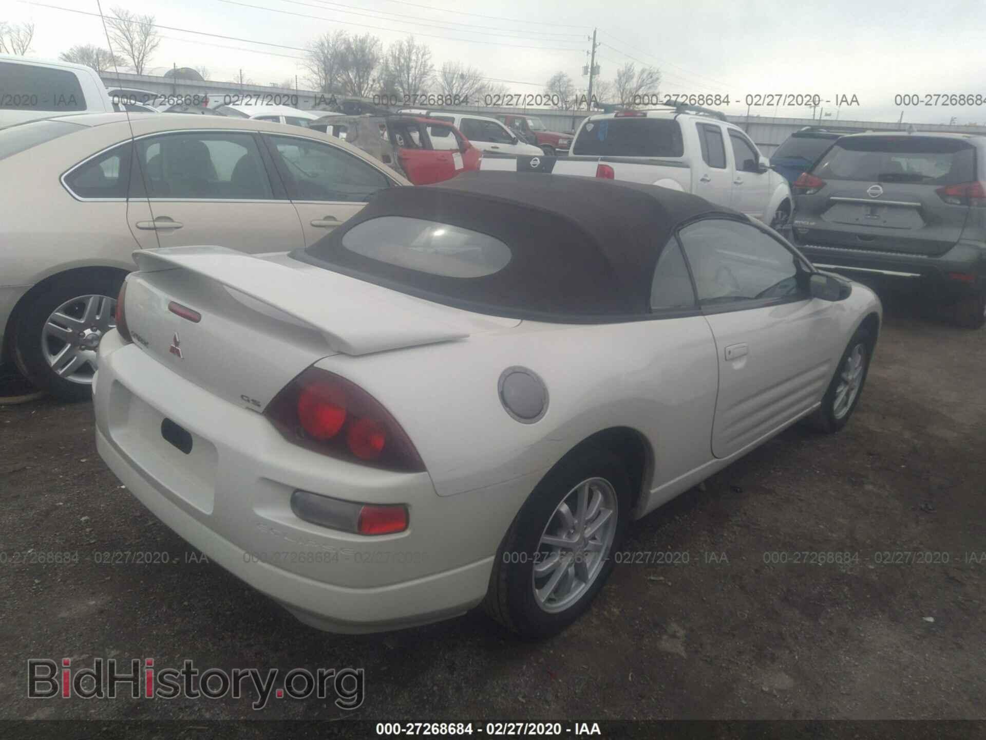 2001 MITSUBISHI ECLIPSE - VIN: 4A3AE45GX1E163260 - Photo 4