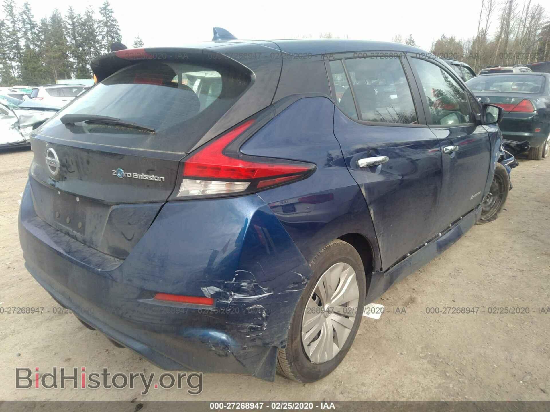 2019 NISSAN LEAF - VIN: 1N4AZ1CP5KC307325 - Фото 4