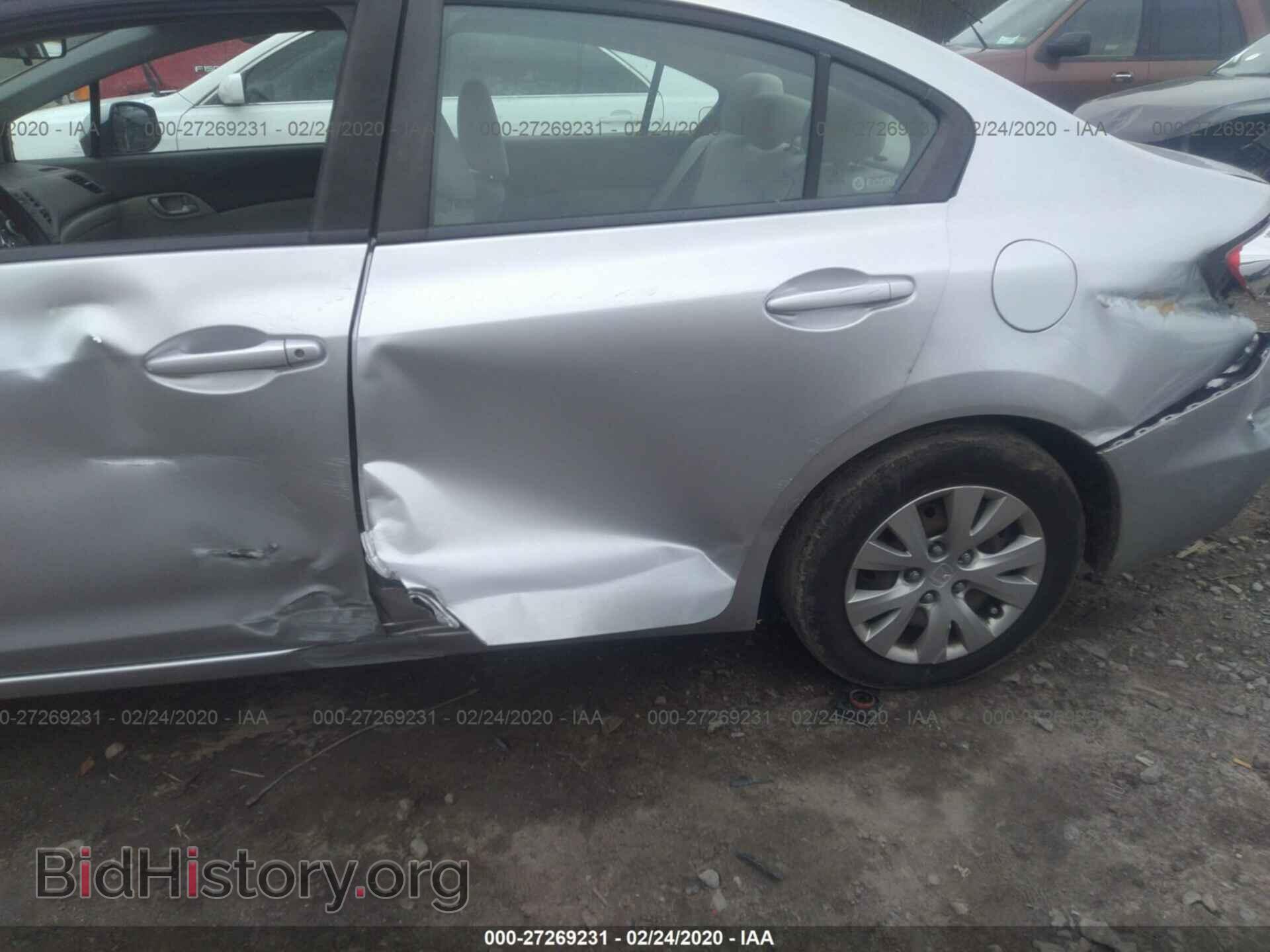 2012 HONDA CIVIC - VIN: 2HGFB2F54CH305392 - Фото 6
