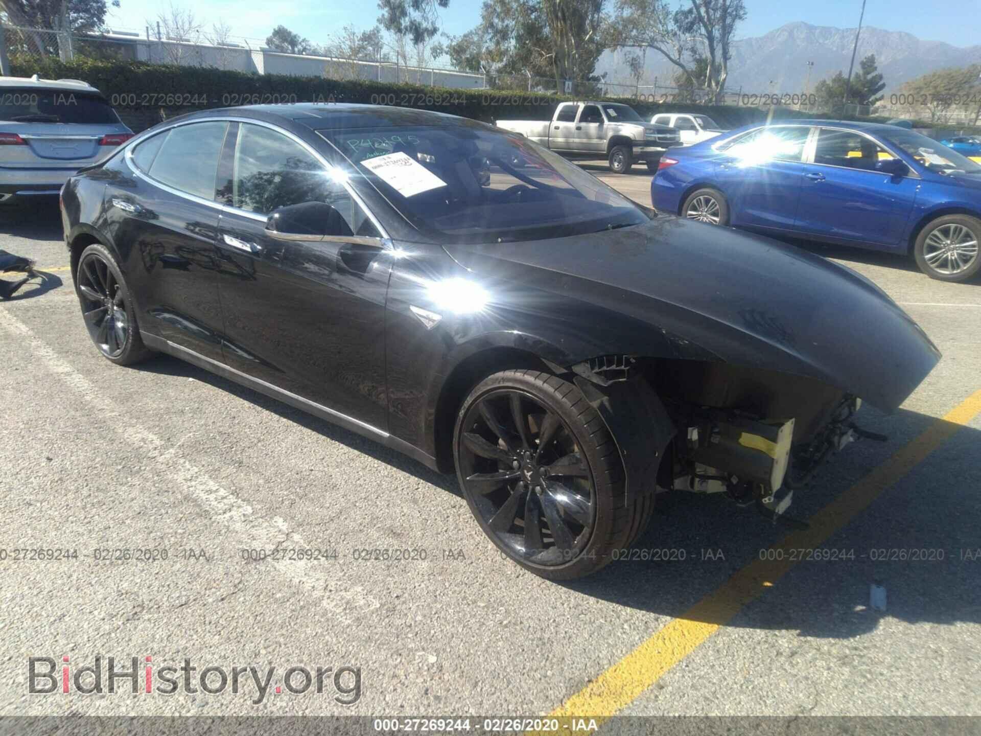 Photo 5YJSA1H1XEFP42195 - TESLA MODEL S 2014