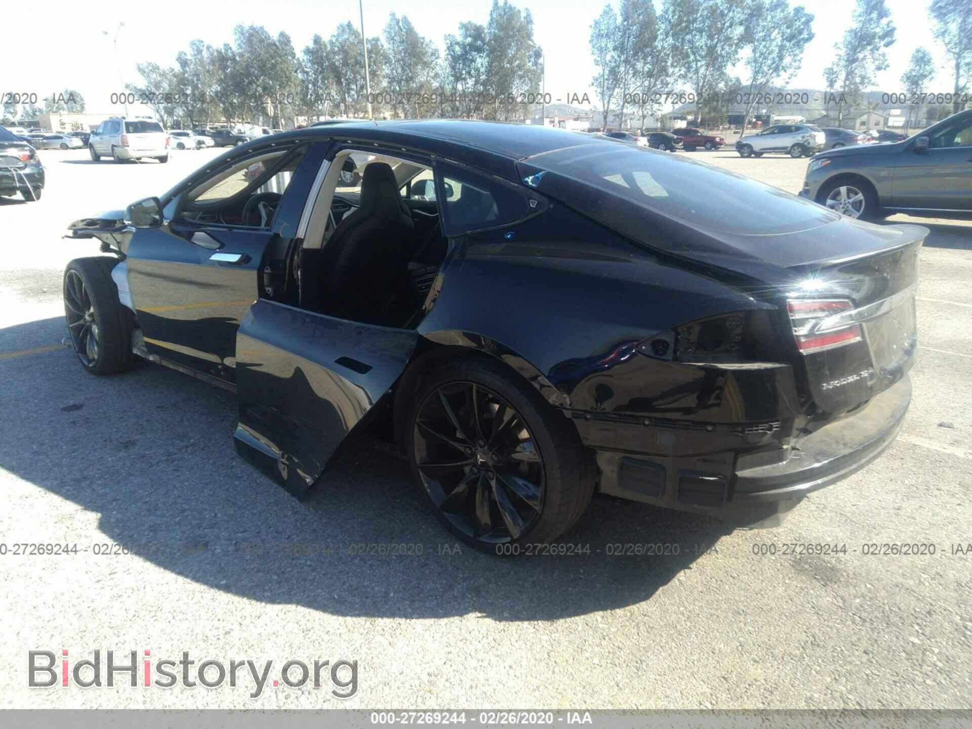 2014 TESLA MODEL S - VIN: 5YJSA1H1XEFP42195 - Фото 3
