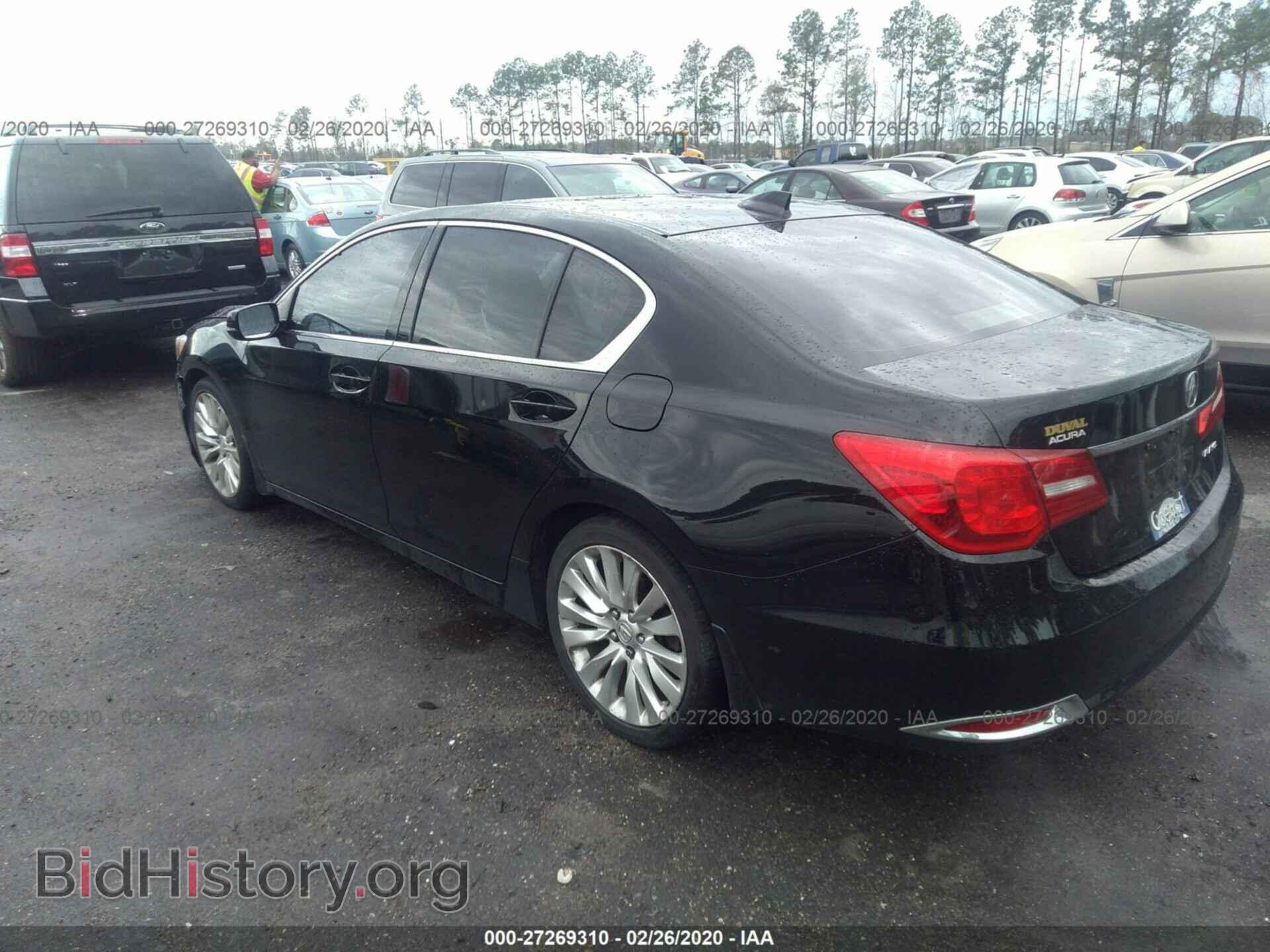2014 ACURA RLX - VIN: JH4KC1F59EC007624 - Фото 3