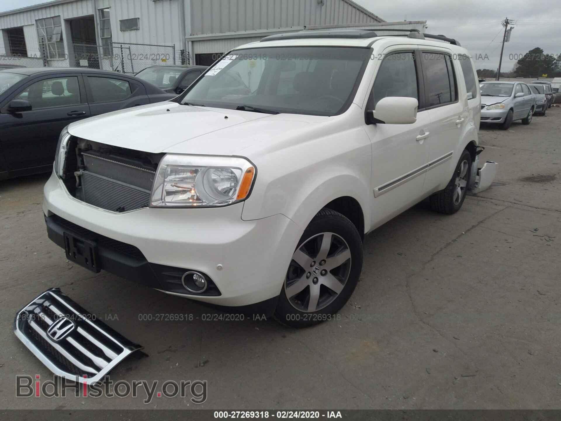 2012 HONDA PILOT - VIN: 5FNYF3H95CB020143 - Photo 2