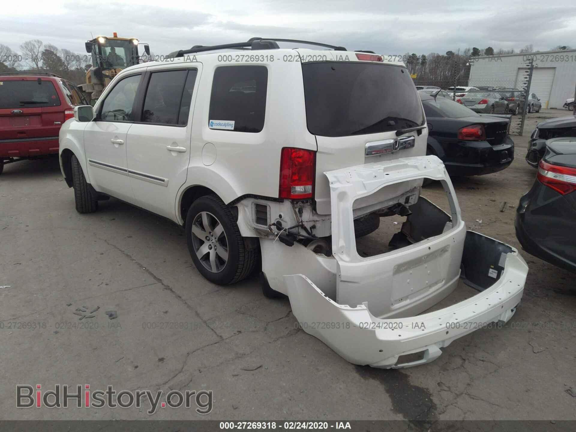 2012 HONDA PILOT - VIN: 5FNYF3H95CB020143 - Photo 3