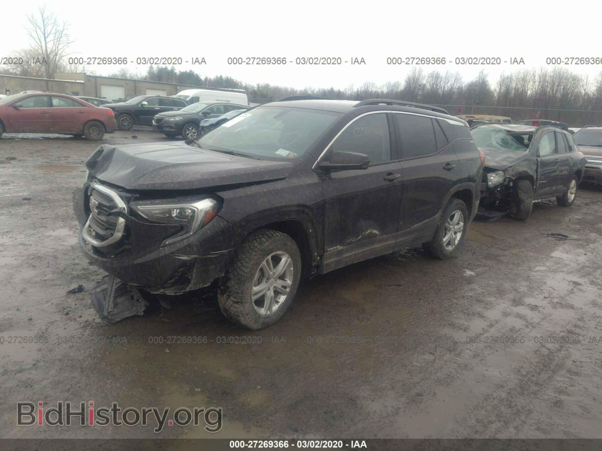 2018 GMC TERRAIN - VIN: 3GKALTEV1JL403592 - Фото 2