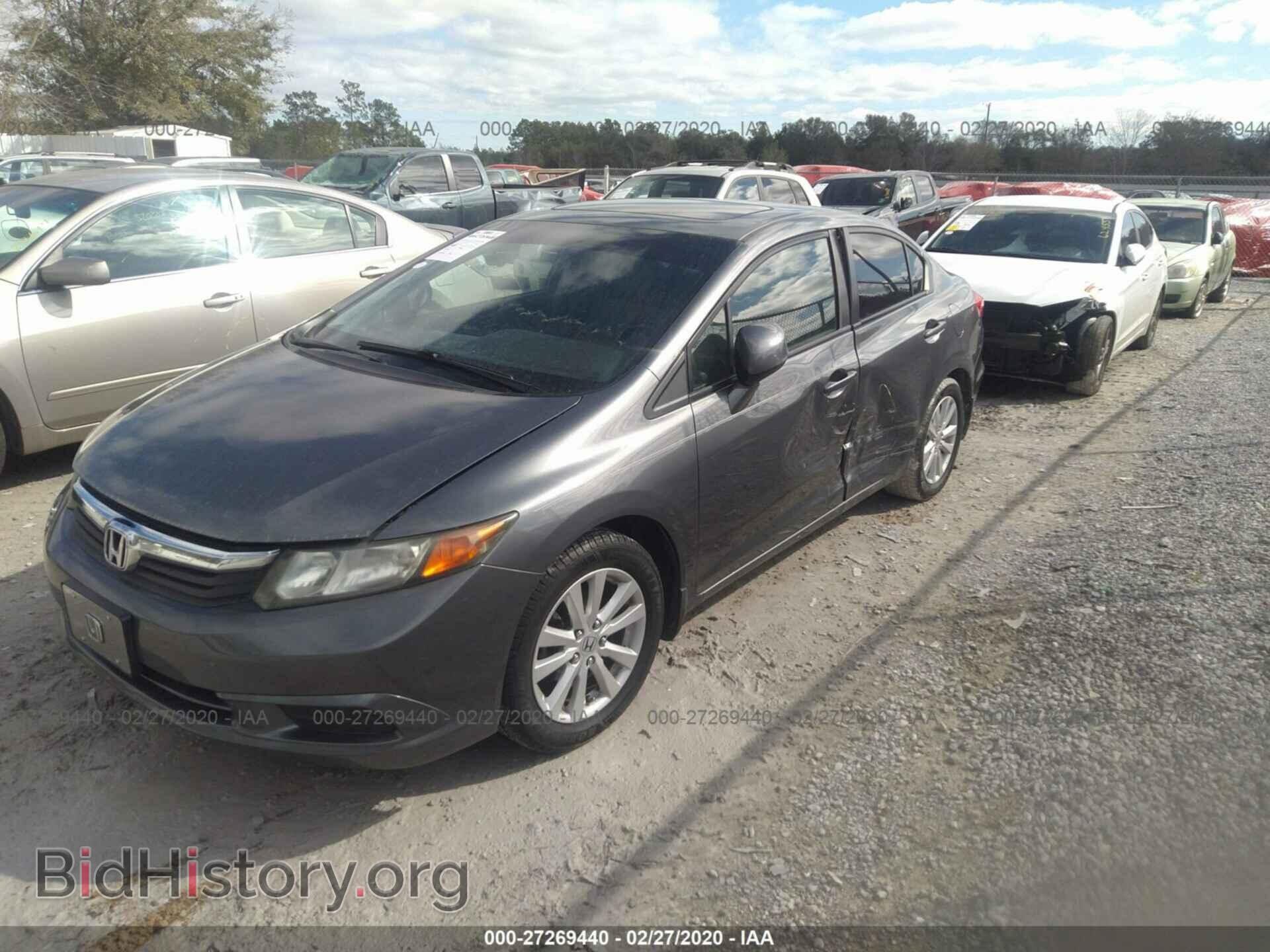 2012 HONDA CIVIC - VIN: 19XFB2F90CE036157 - Фото 2