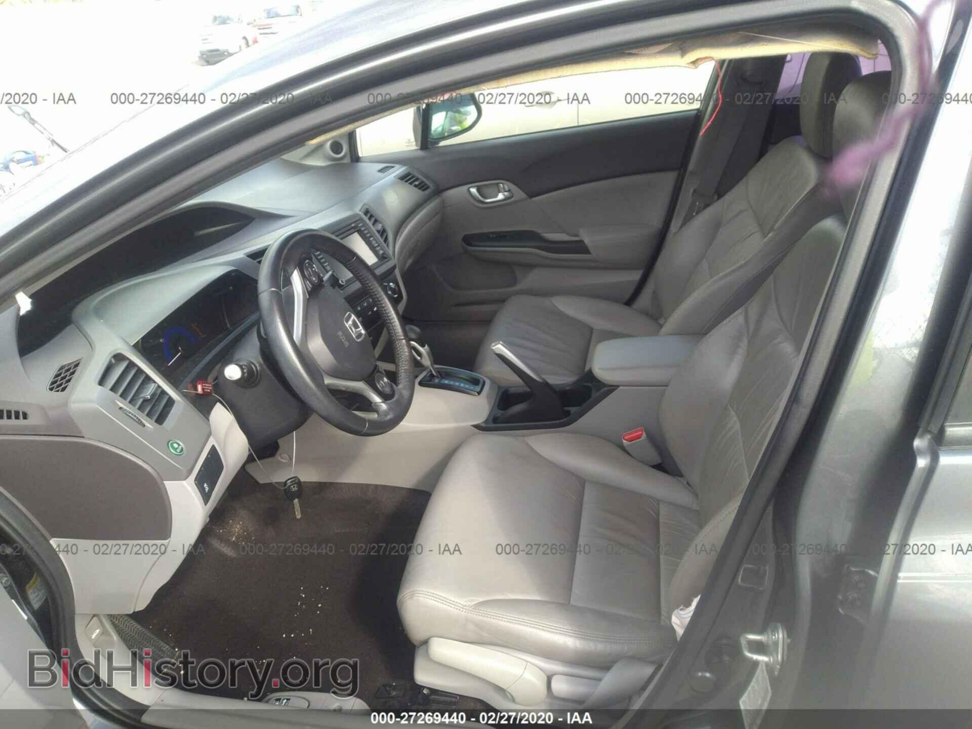 2012 HONDA CIVIC - VIN: 19XFB2F90CE036157 - Фото 5
