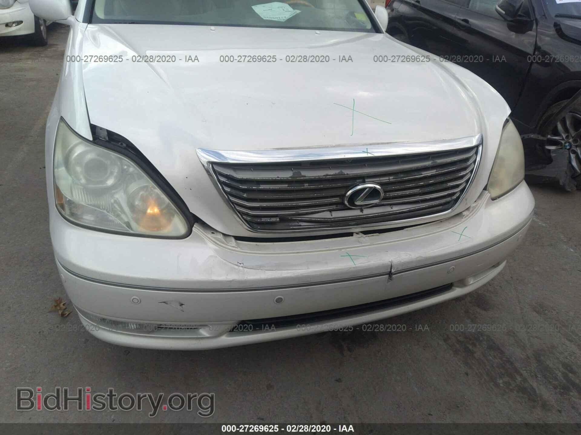 2004 LEXUS LS - VIN: JTHBN36F940170062 - Фото 6