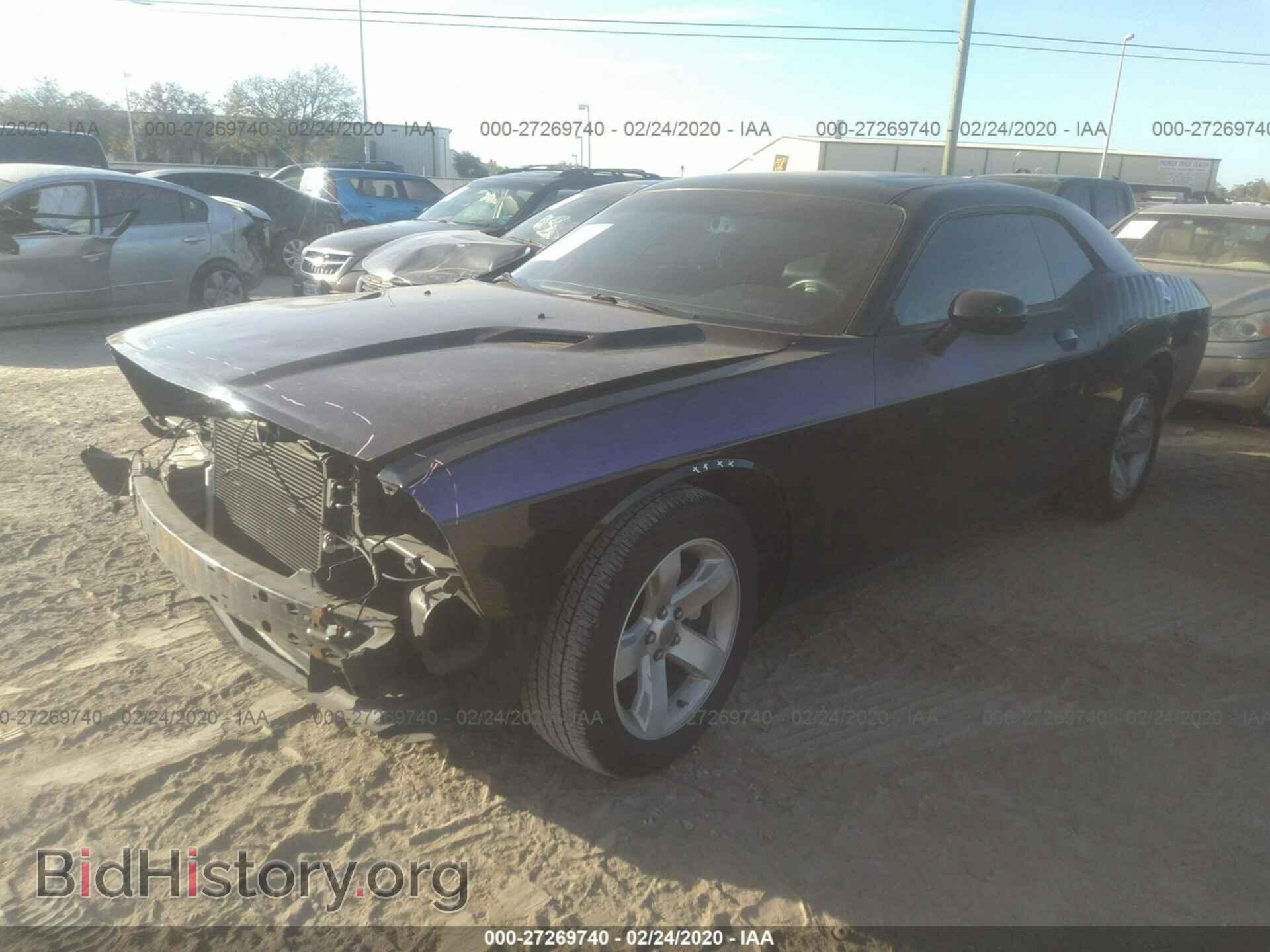 2012 DODGE CHALLENGER - VIN: 2C3CDYAG8CH186449 - Фото 2