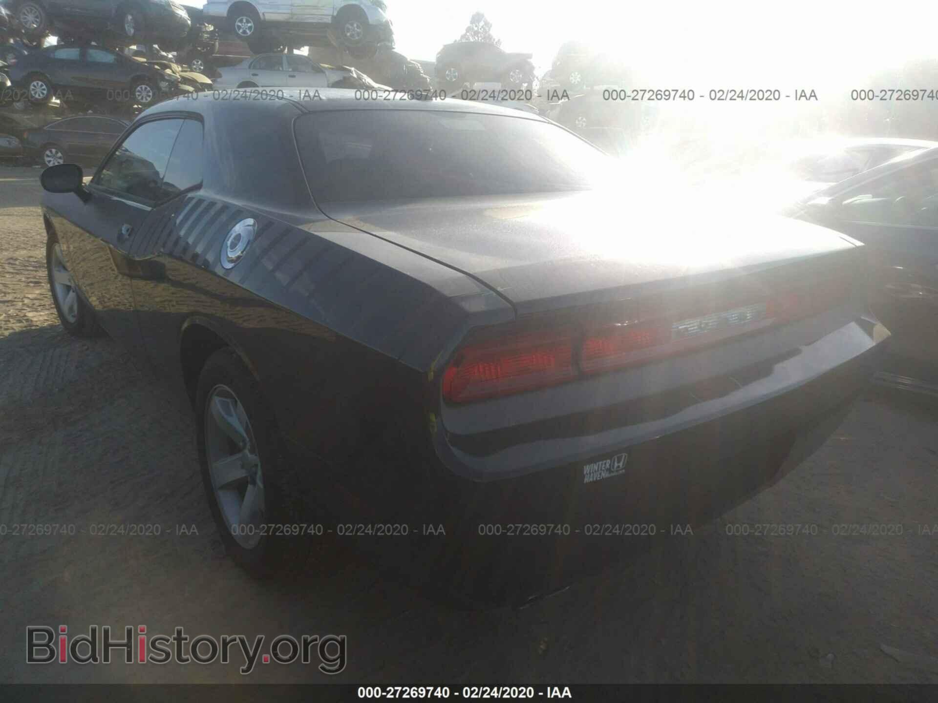 2012 DODGE CHALLENGER - VIN: 2C3CDYAG8CH186449 - Фото 3