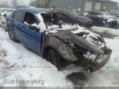 2007 Chrysler SEBRING Limited, синий — VIN 1C3LC66K97N589826, IAAI