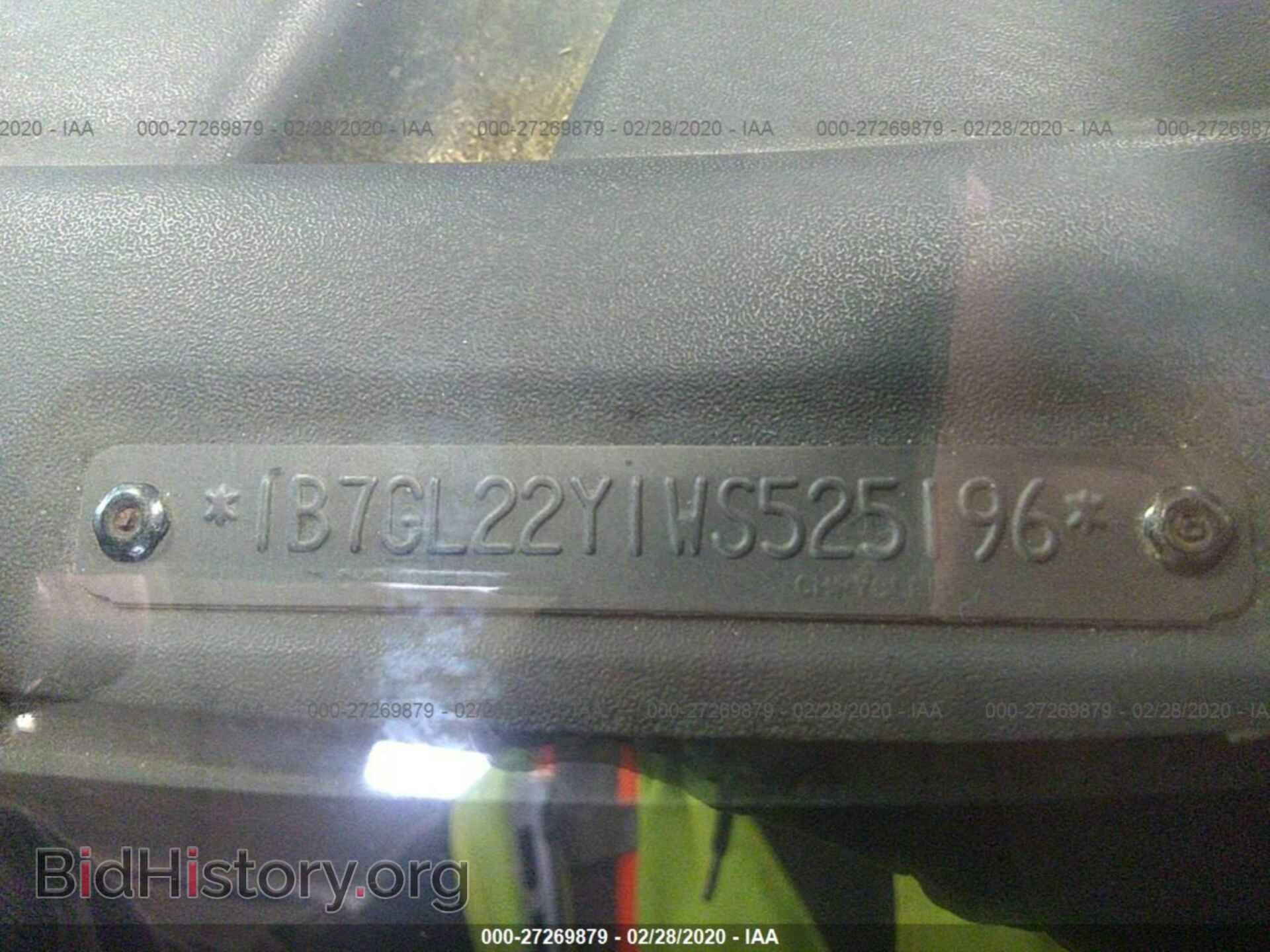 1998 DODGE DAKOTA - VIN: 1B7GL22Y1WS525196 - Фото 9