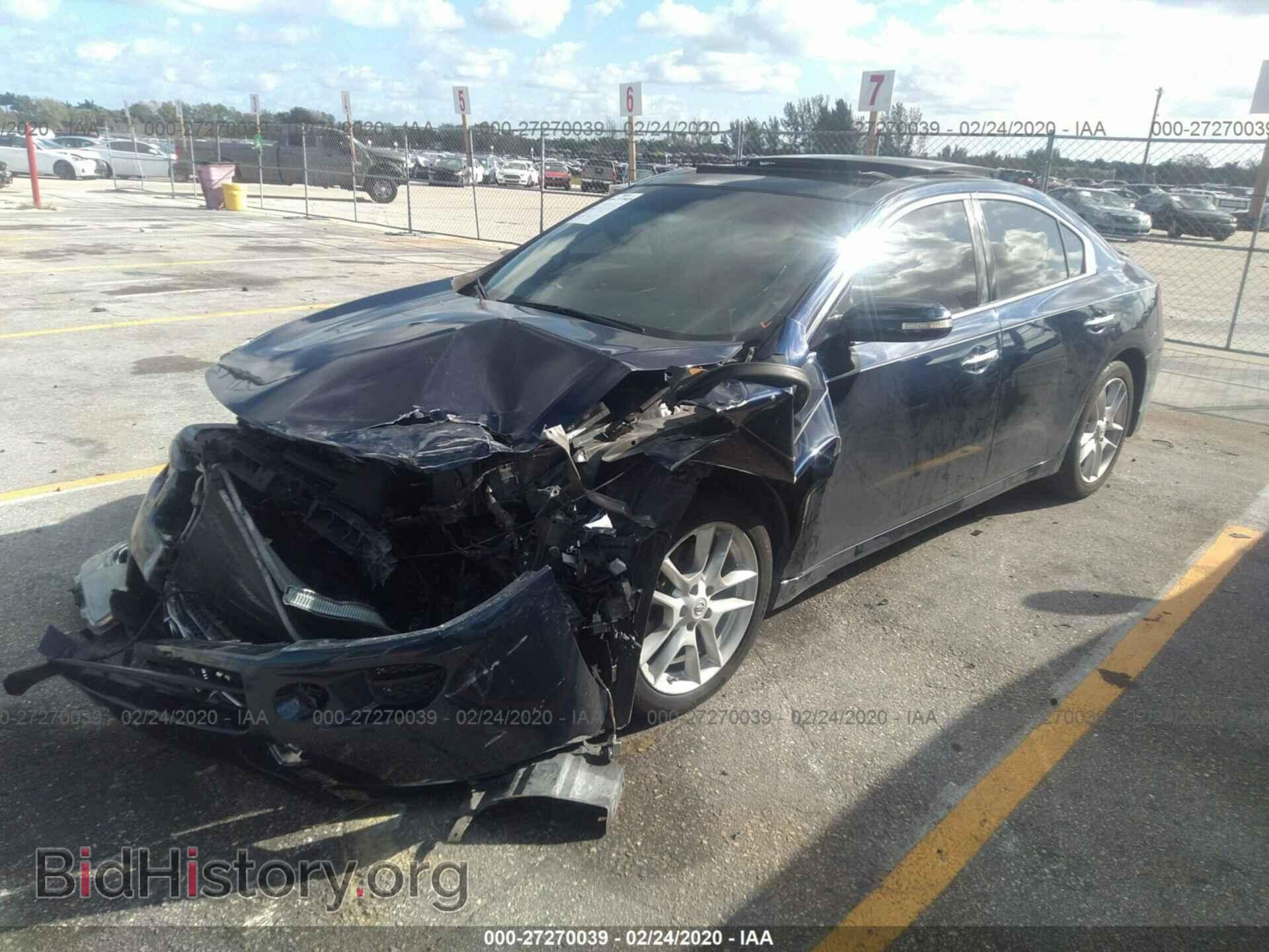 2011 NISSAN MAXIMA - VIN: 1N4AA5AP4BC851283 - Фото 2