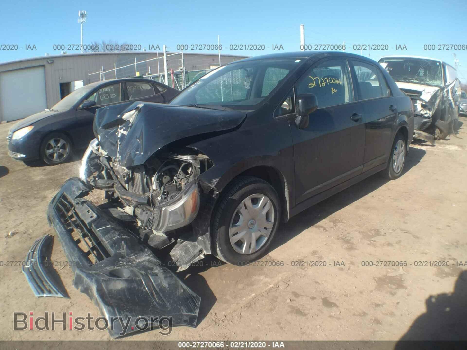 2011 NISSAN VERSA - VIN: 3N1BC1AP0BL453786 - Фото 2