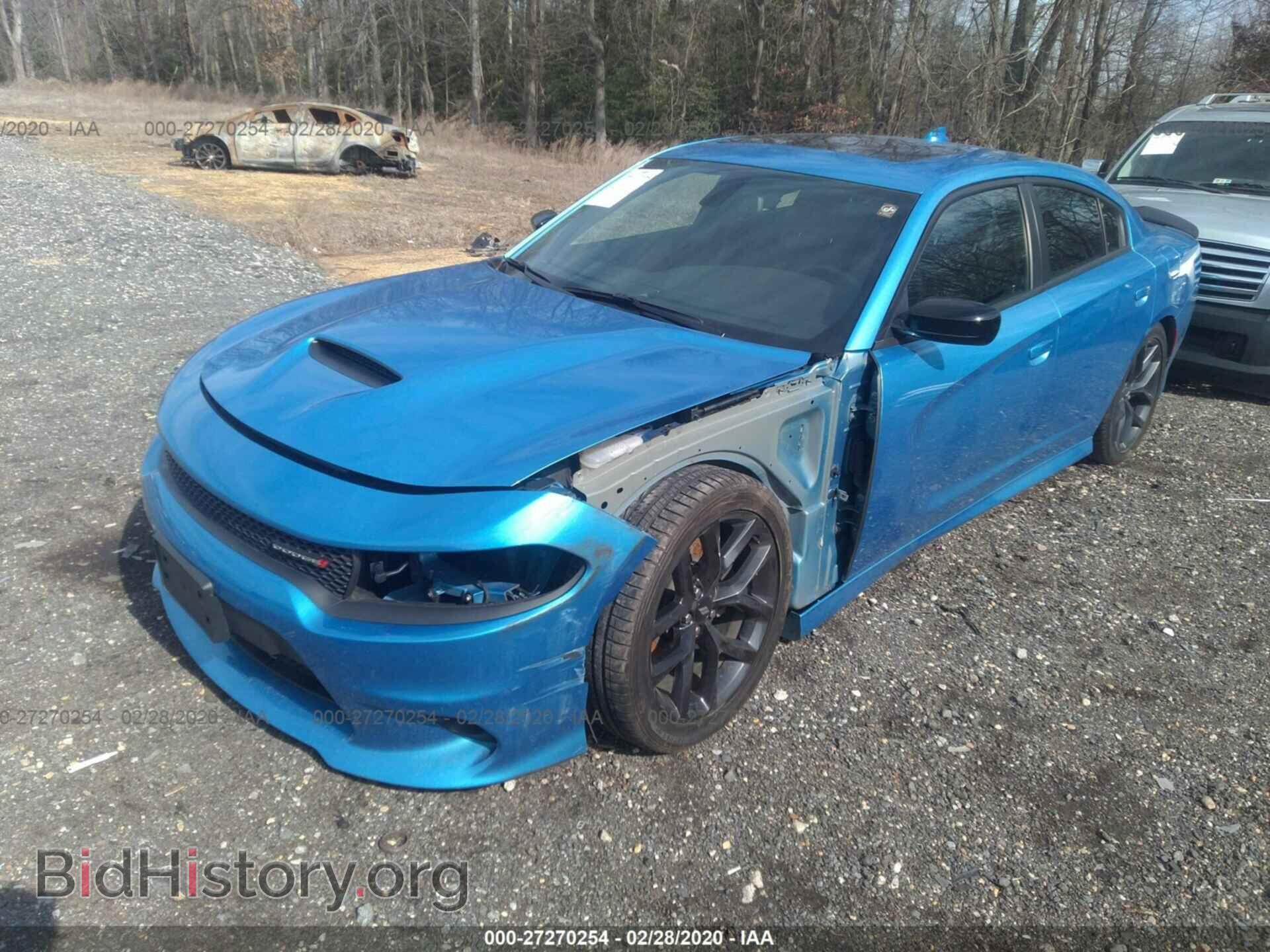 2019 DODGE CHARGER - VIN: 2C3CDXHG2KH511014 - Фото 2