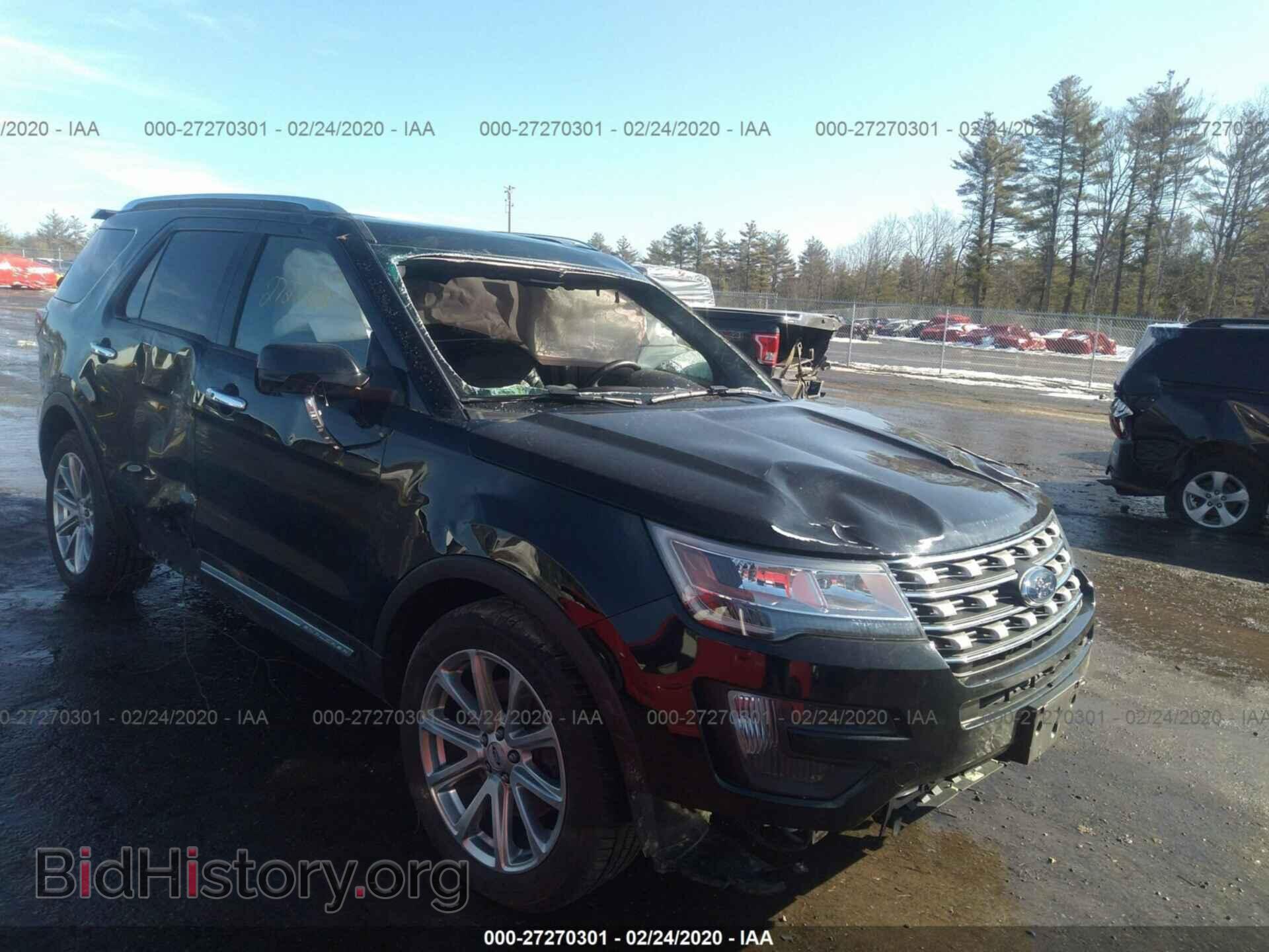 Фотография 1FM5K8F89GGA56947 - FORD EXPLORER 2016