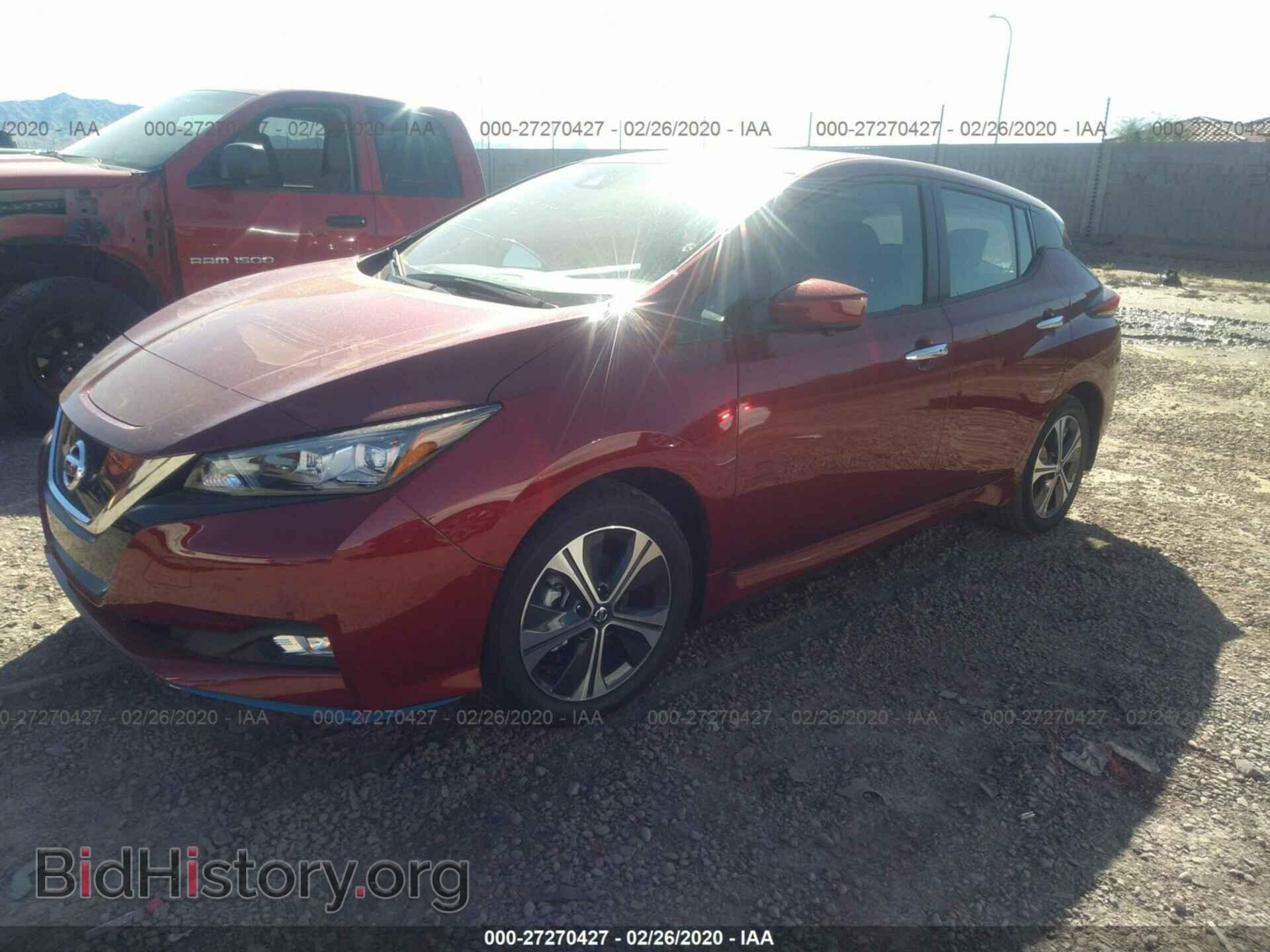 2020 NISSAN LEAF - VIN: 1N4BZ1CPXLC300022 - Фото 2