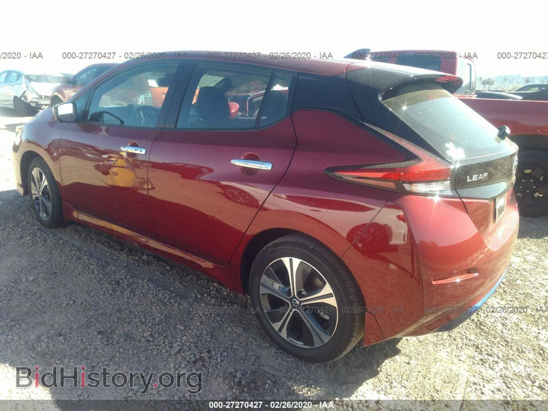 2020 NISSAN LEAF - VIN: 1N4BZ1CPXLC300022 - Фото 3