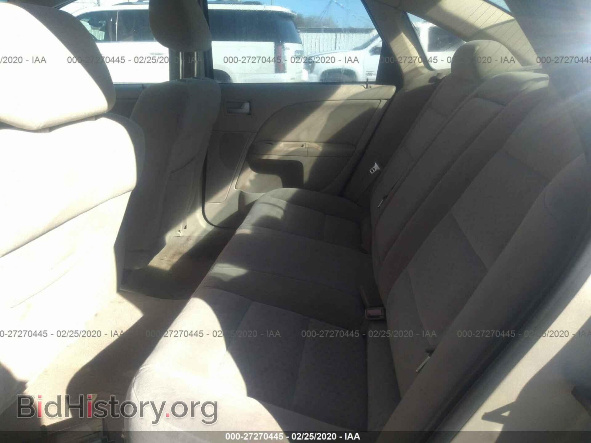 2006 FORD FIVE HUNDRED - VIN: 1FAFP23106G108775 - Photo 8