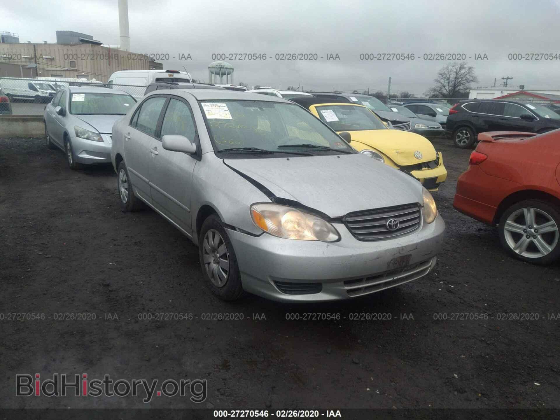 Фотография 2T1BR32E23C093655 - TOYOTA COROLLA 2003
