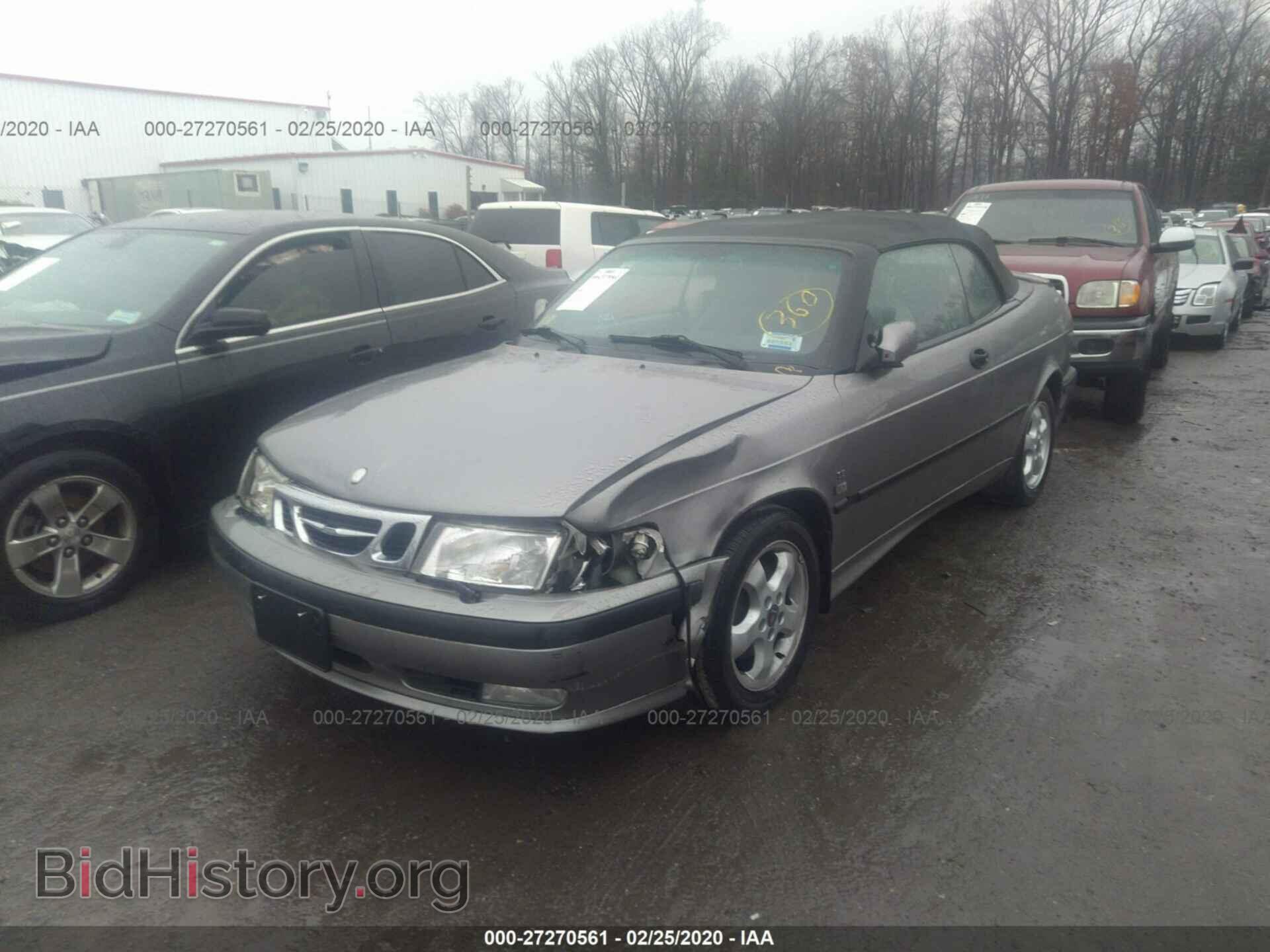 2001 SAAB 9-3 - VIN: YS3DF75K417016691 - Фото 2