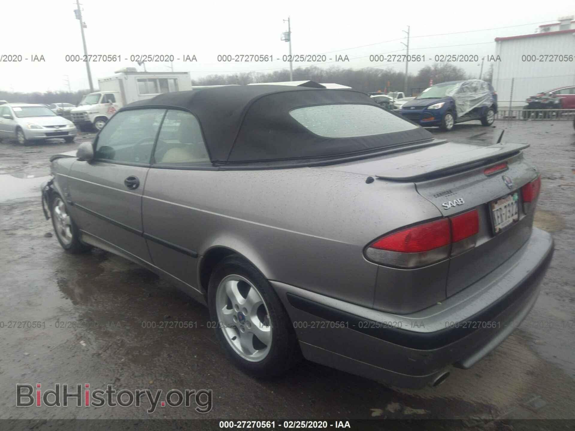 2001 SAAB 9-3 - VIN: YS3DF75K417016691 - Фото 3