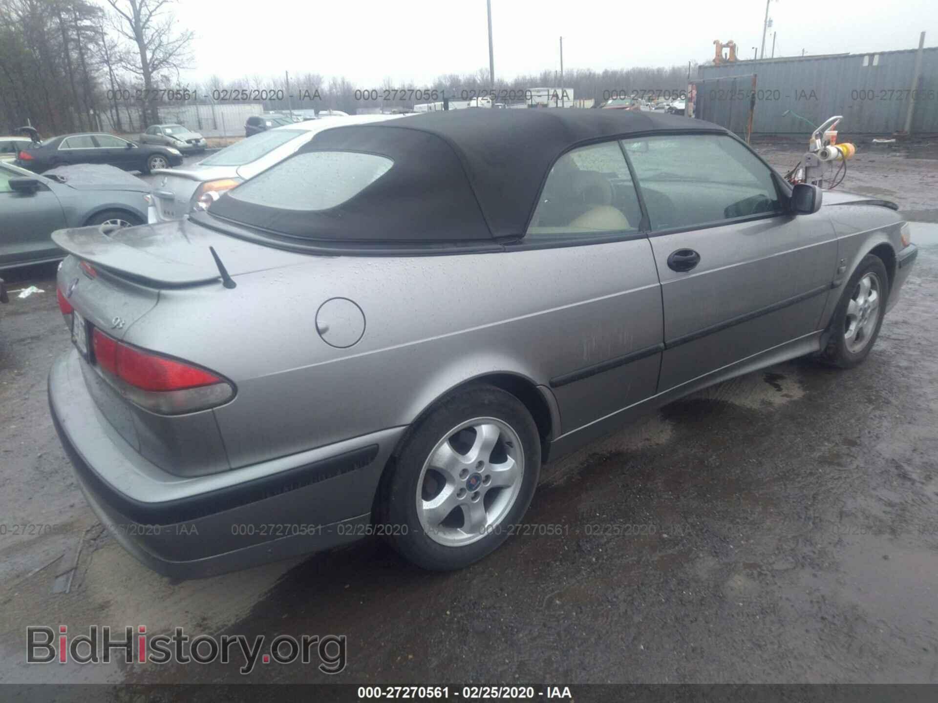2001 SAAB 9-3 - VIN: YS3DF75K417016691 - Фото 4