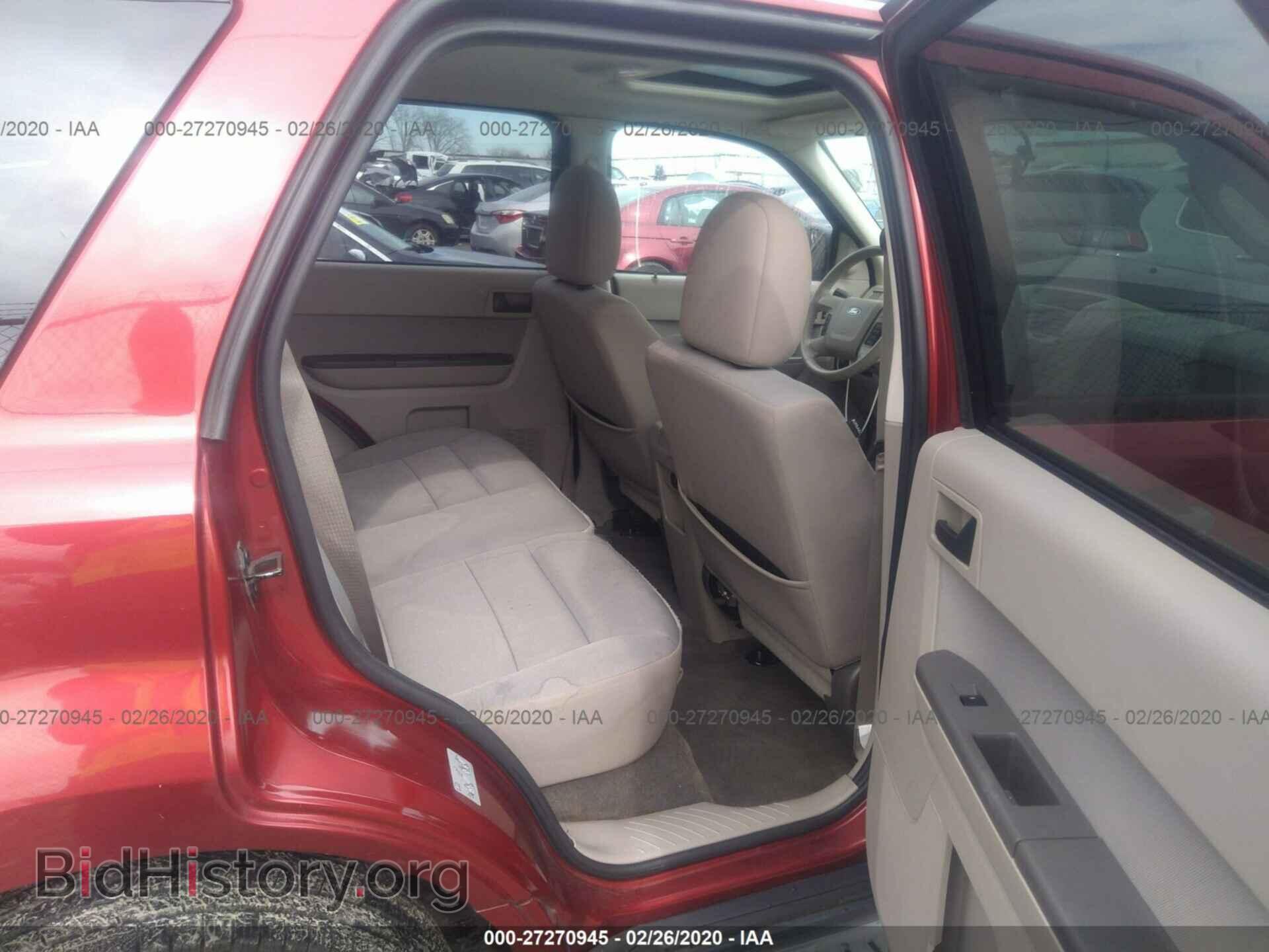 2012 FORD ESCAPE - VIN: 1FMCU0D72CKC13187 - Фото 8