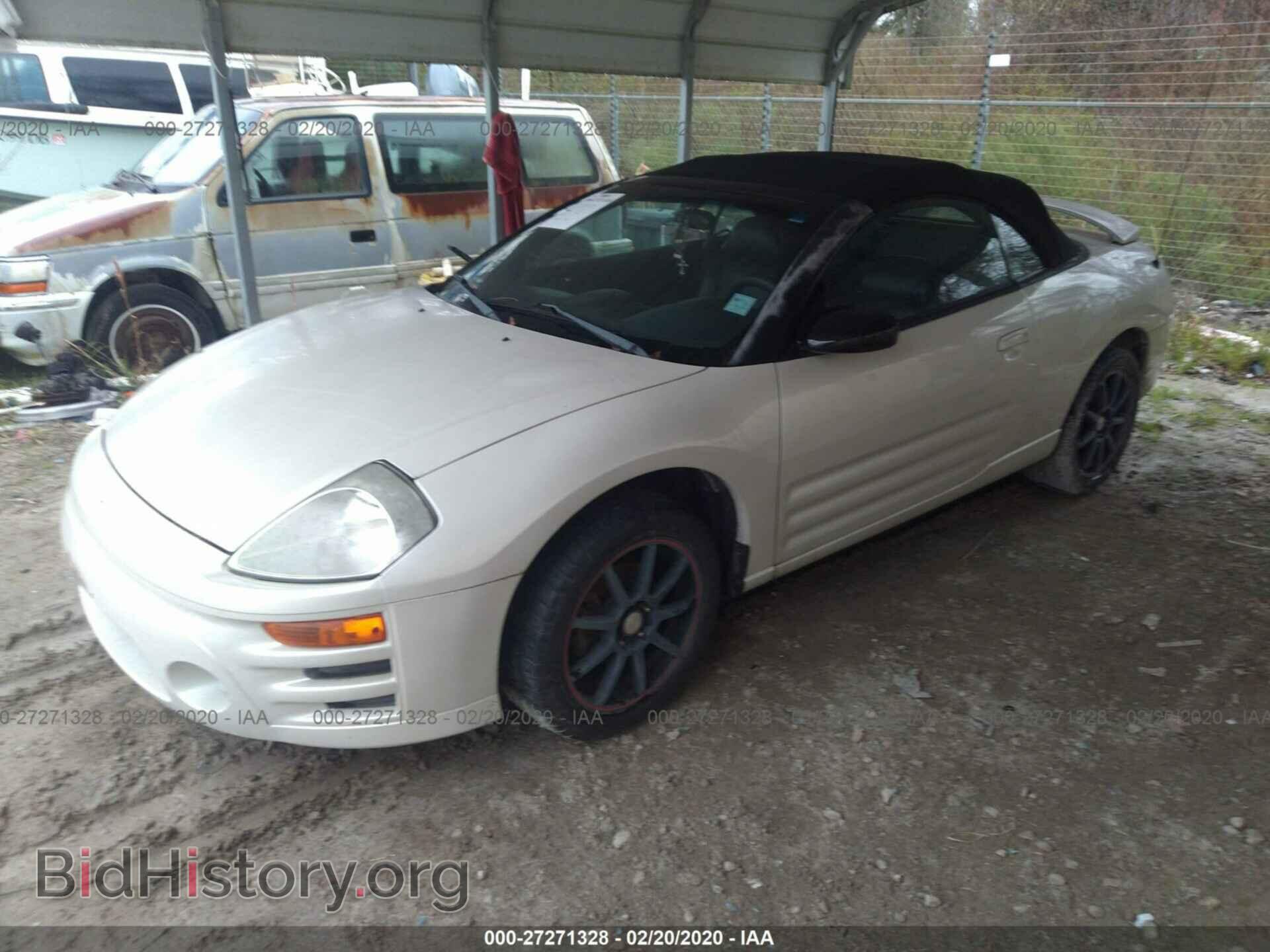 2003 MITSUBISHI ECLIPSE - VIN: 4A3AE45G13E019132 - Photo 2