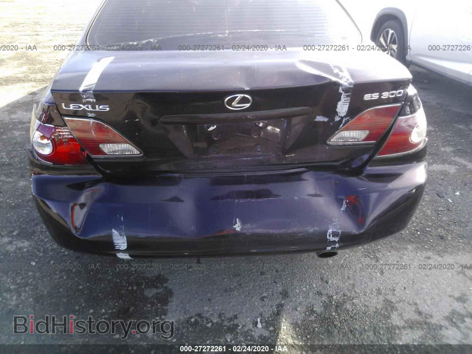 2003 LEXUS ES - VIN: JTHBF30G030090372 - Фото 6