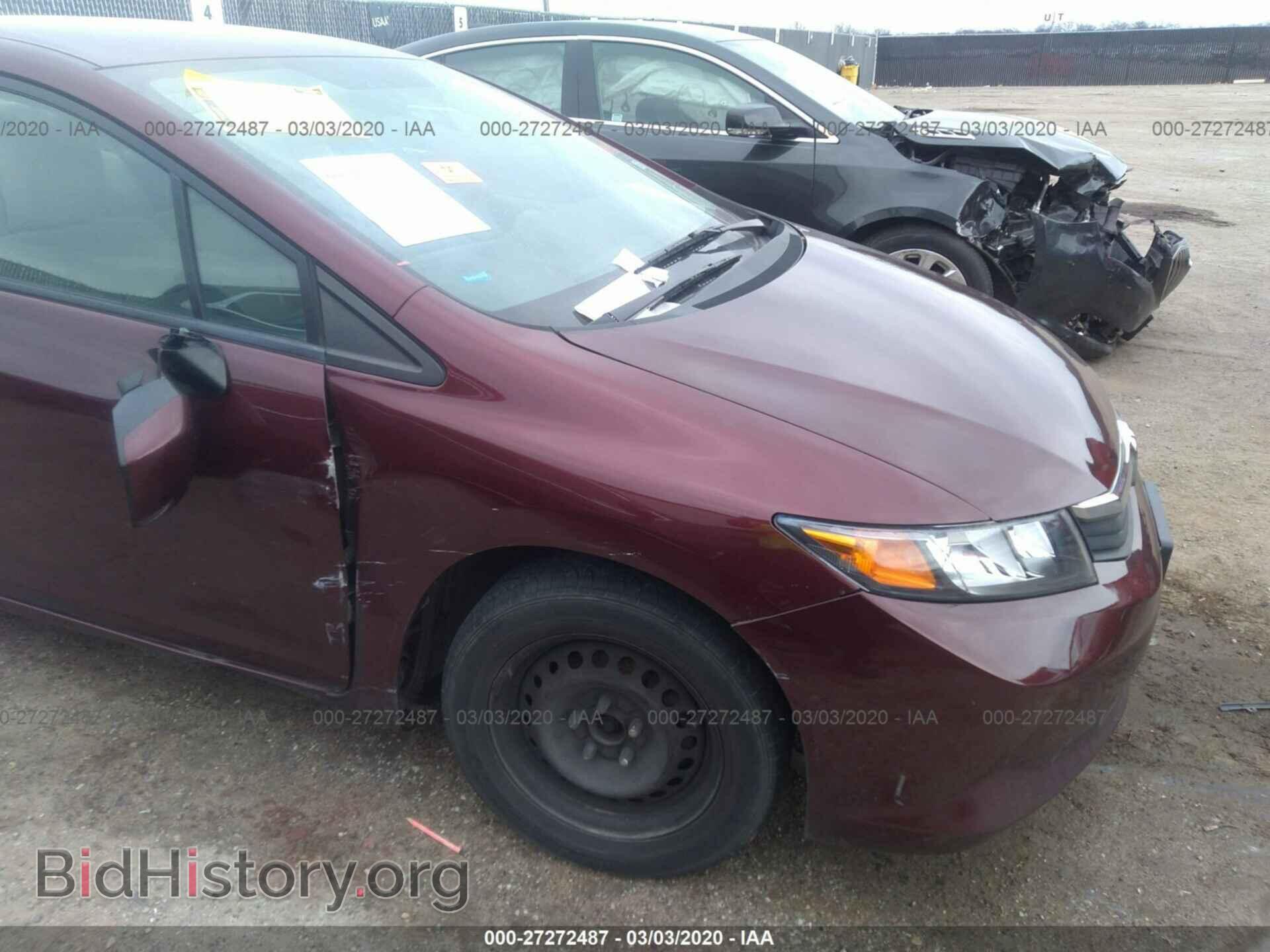 2012 HONDA CIVIC SDN - VIN: 19XFB2F55CE033025 - Фото 6