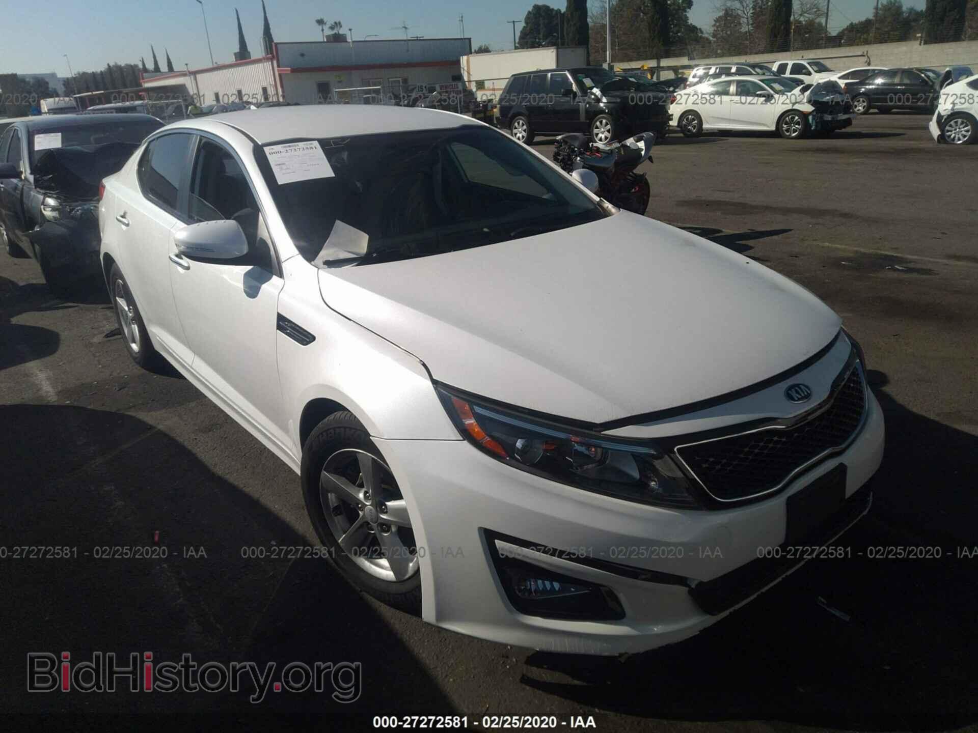 Фотография KNAGM4A78E5496338 - KIA OPTIMA 2014