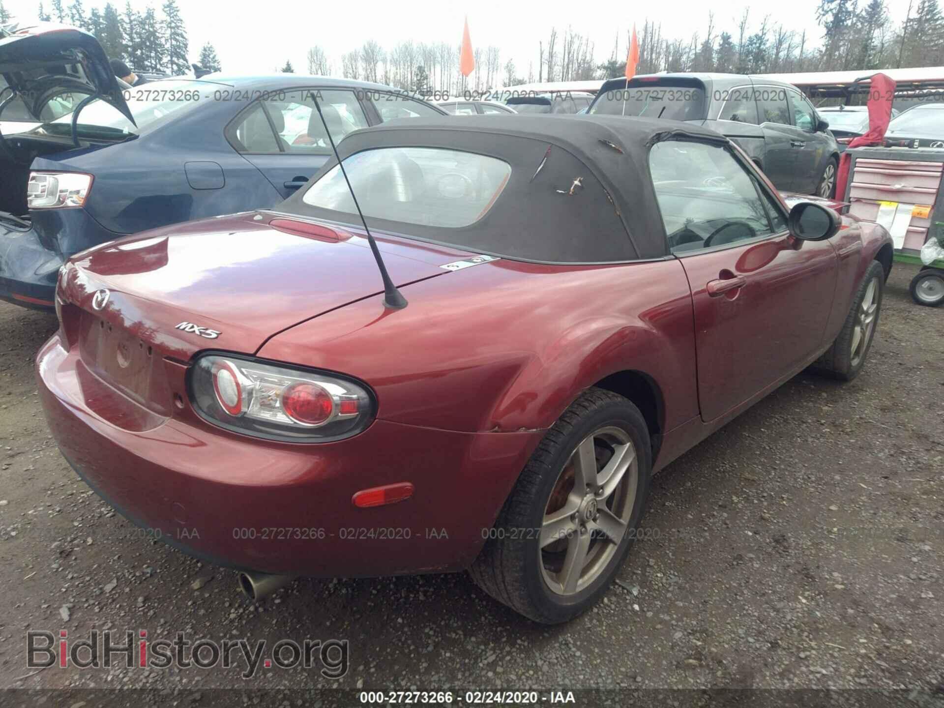 2006 MAZDA MX-5 MIATA - VIN: JM1NC25F860116660 - Фото 4