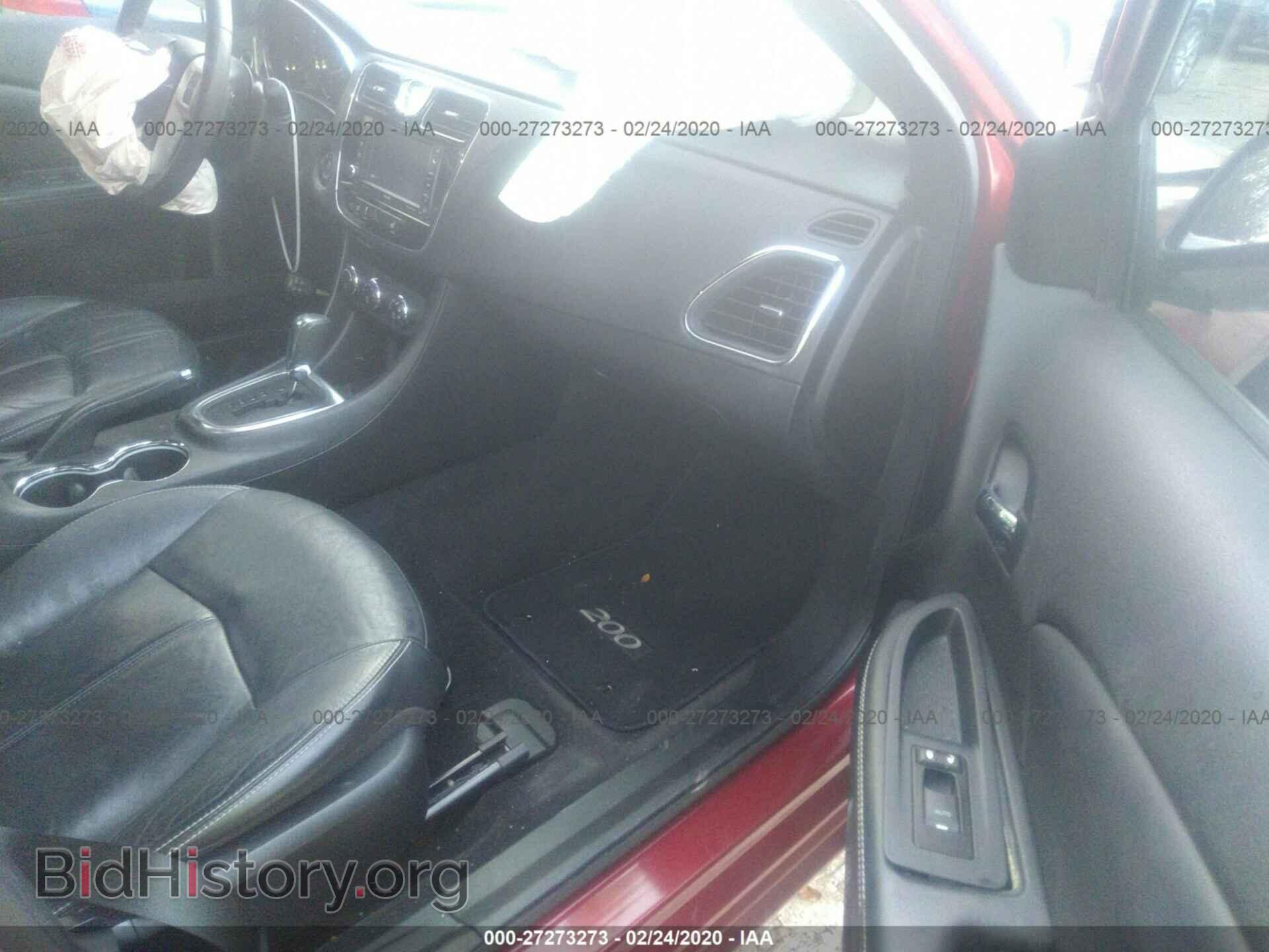 2012 CHRYSLER 200 - VIN: 1C3CCBCB6CN263666 - Фото 5