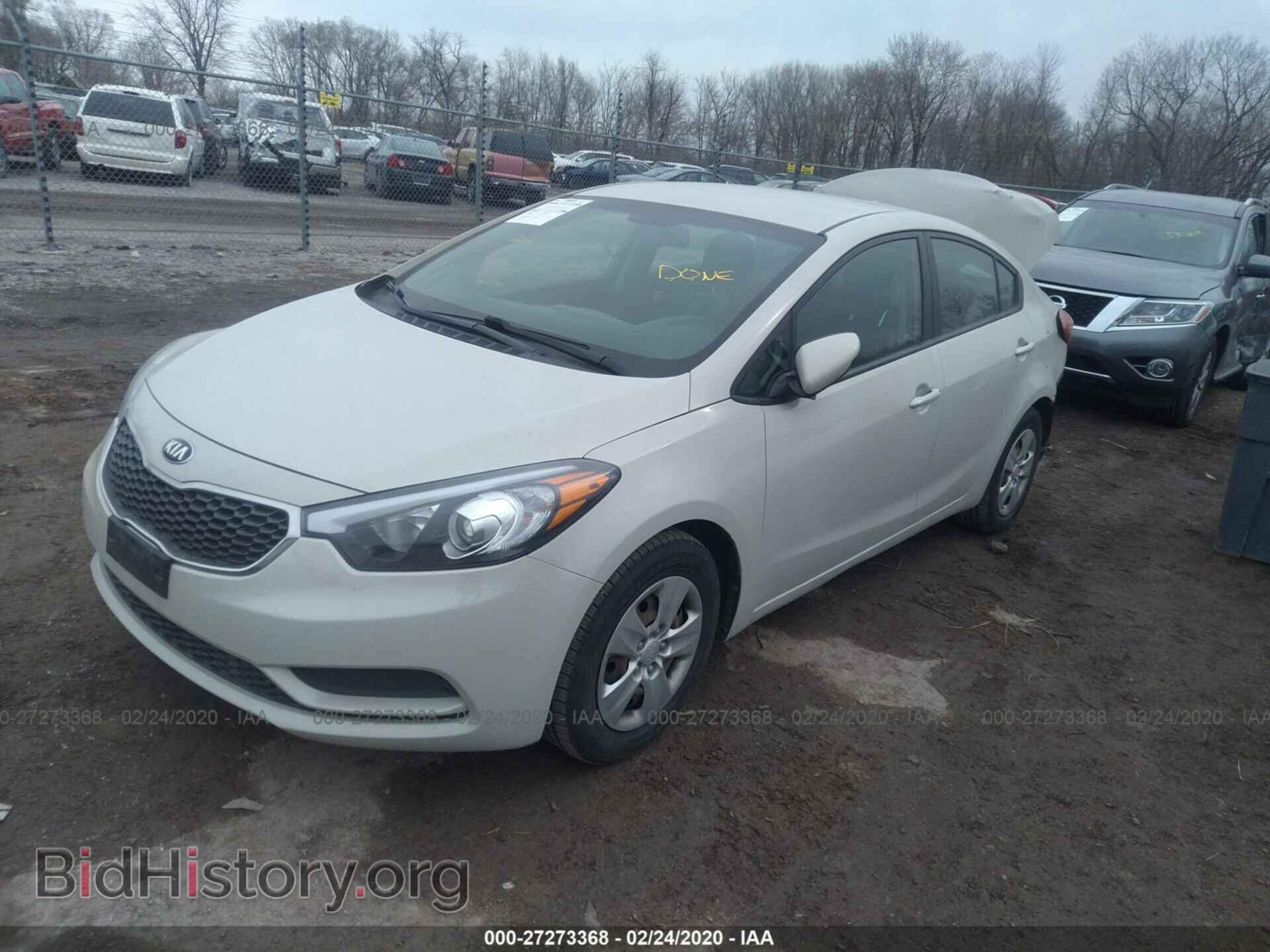 2014 KIA FORTE - VIN: KNAFK4A65E5137666 - Фото 2