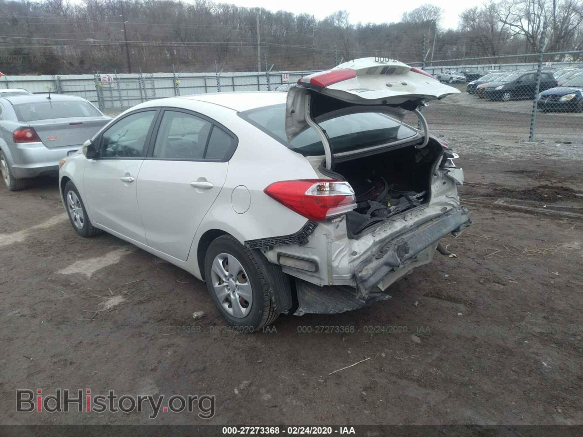 2014 KIA FORTE - VIN: KNAFK4A65E5137666 - Фото 3