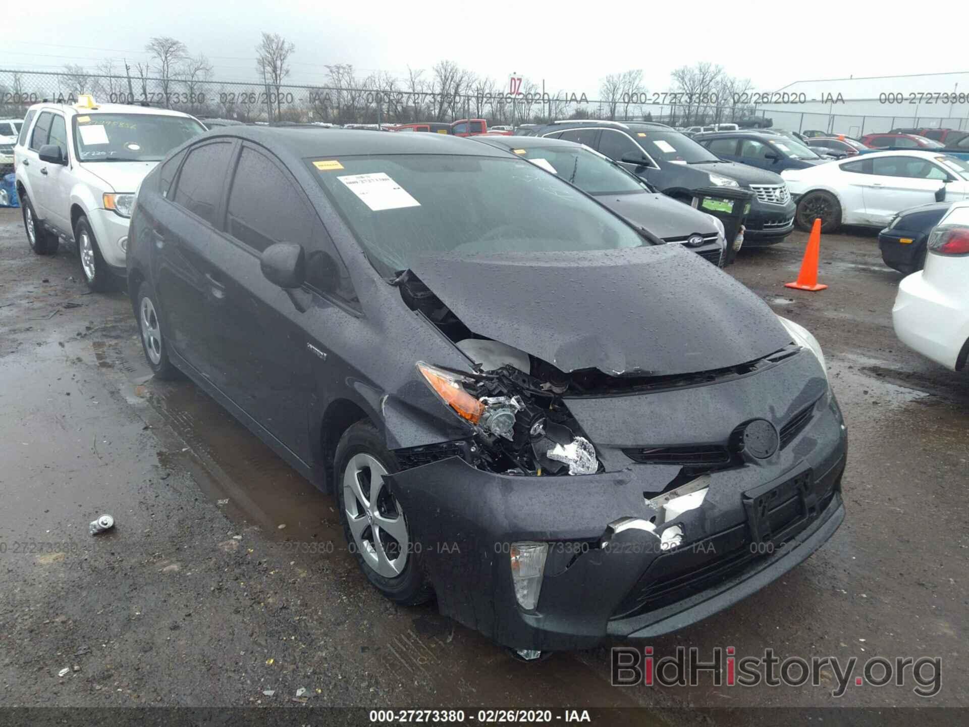 Photo JTDKN3DU4D1638616 - TOYOTA PRIUS 2013