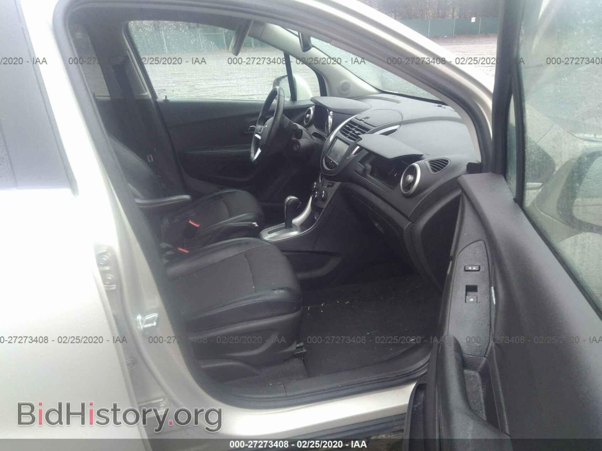 2016 CHEVROLET TRAX - VIN: 3GNCJLSB3GL243123 - Фото 5