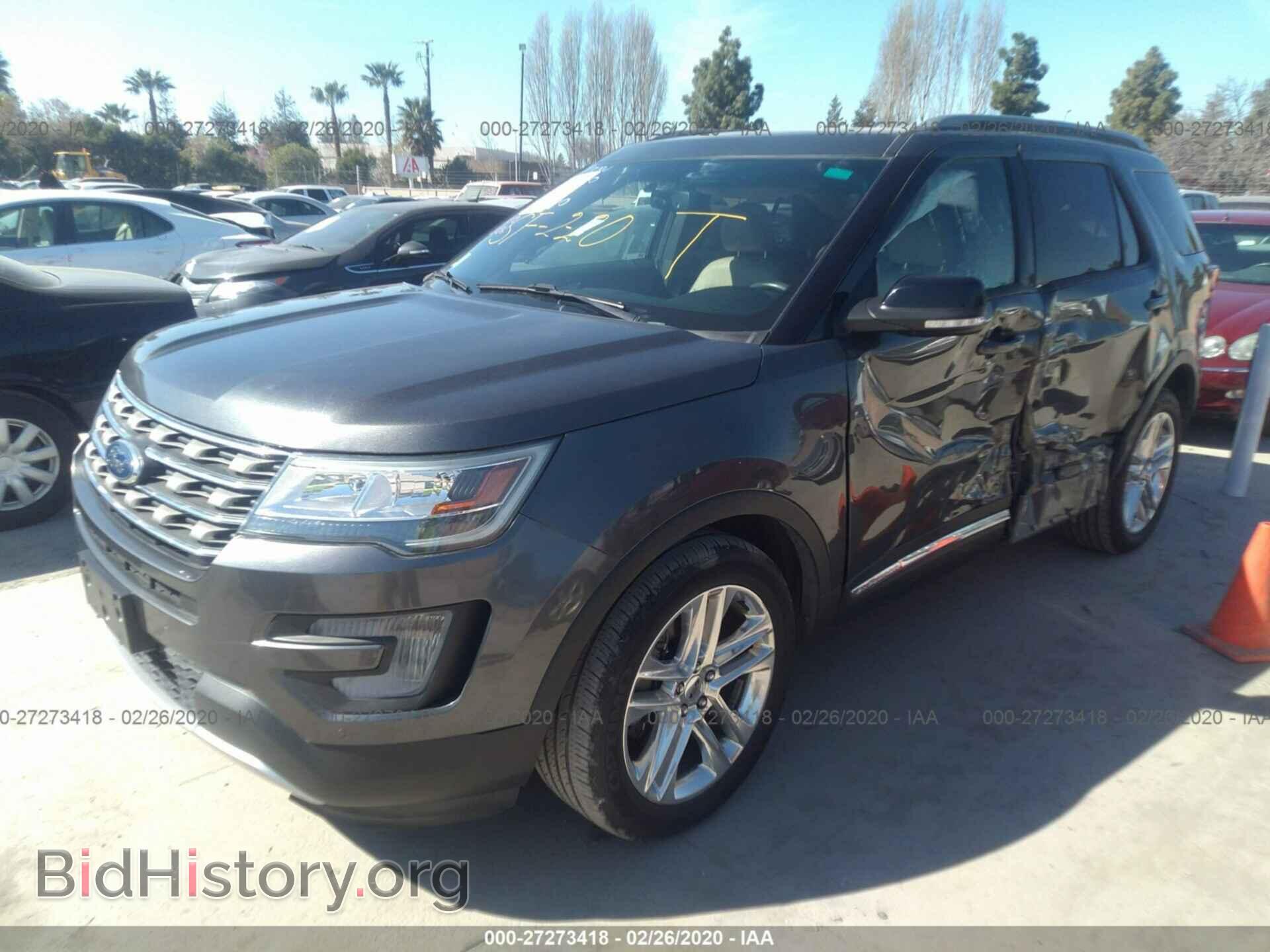 2016 FORD EXPLORER - VIN: 1FM5K8D82GGC35012 - Фото 2
