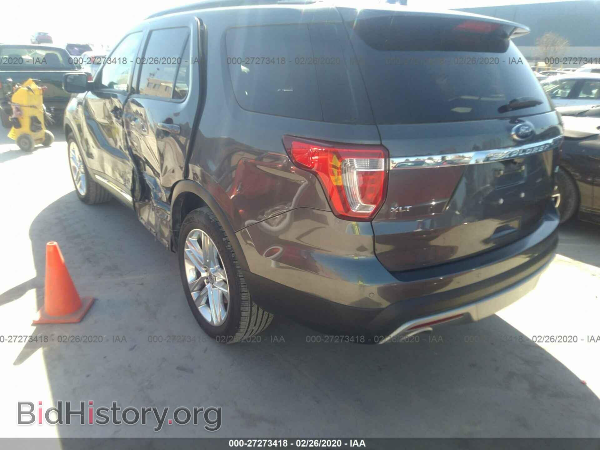 2016 FORD EXPLORER - VIN: 1FM5K8D82GGC35012 - Фото 3