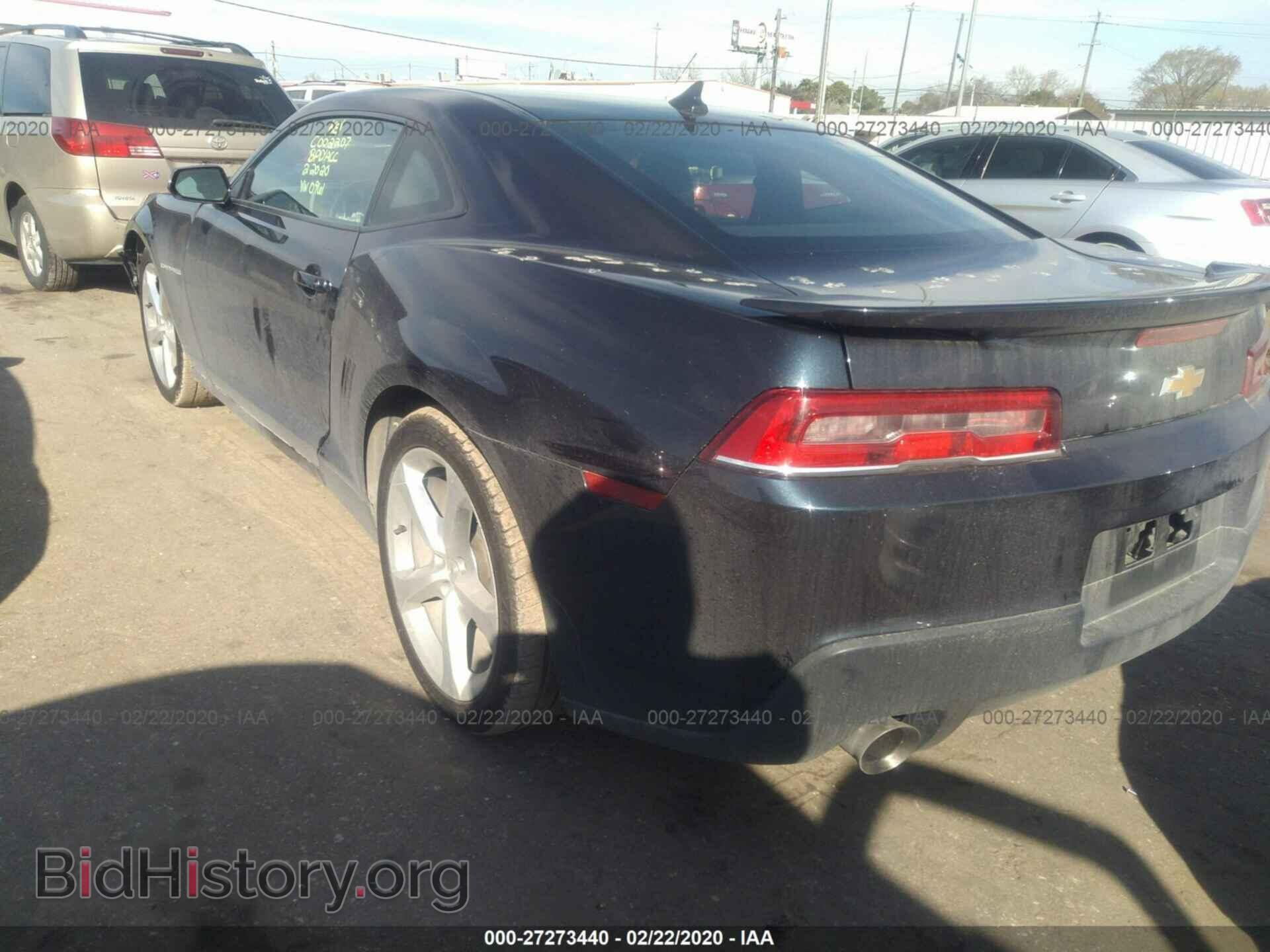 2014 CHEVROLET CAMARO - VIN: 2G1FB1E34E9140961 - Фото 3